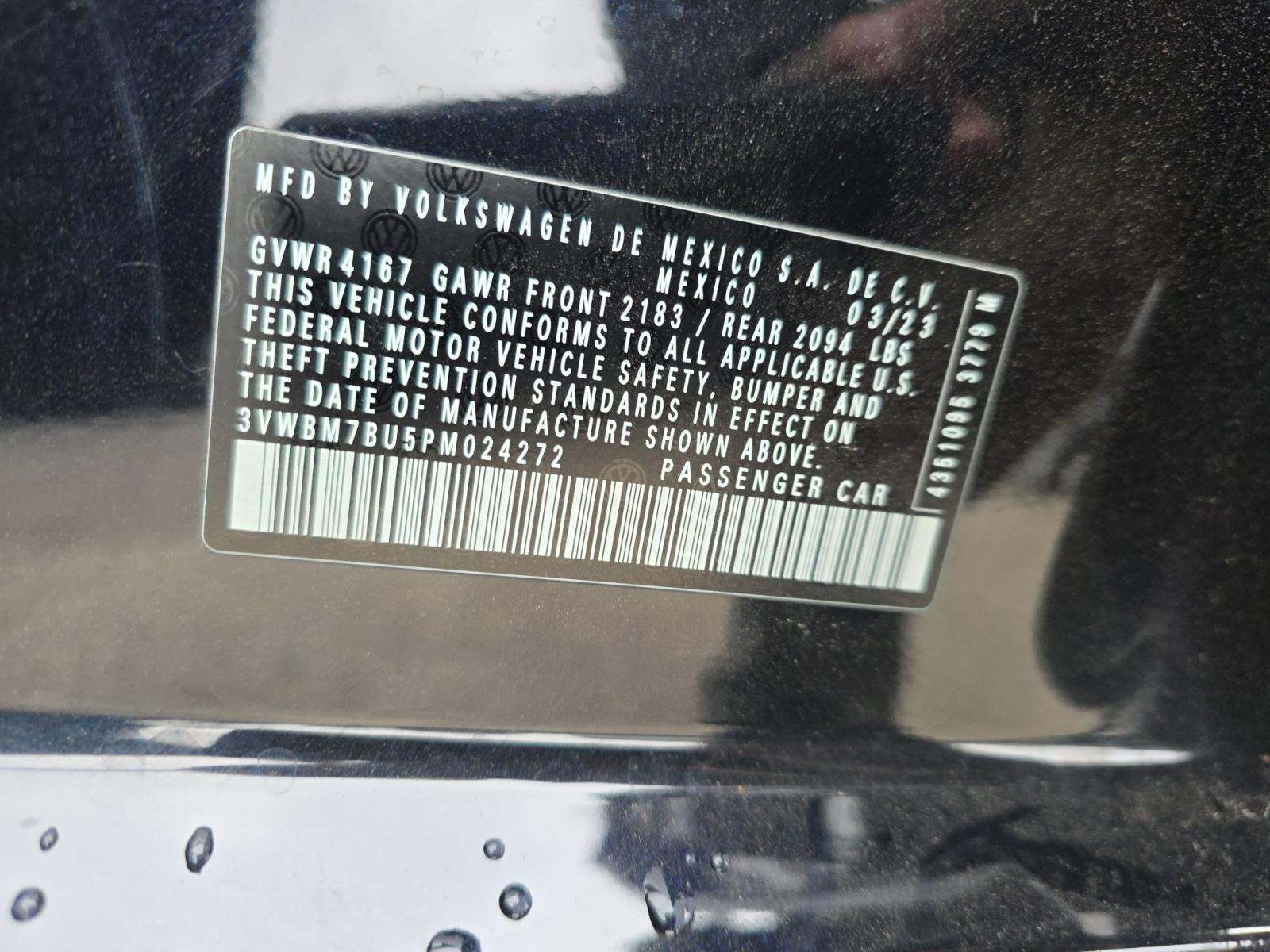 2023 Volkswagen Jetta 1.5T Sport FWD