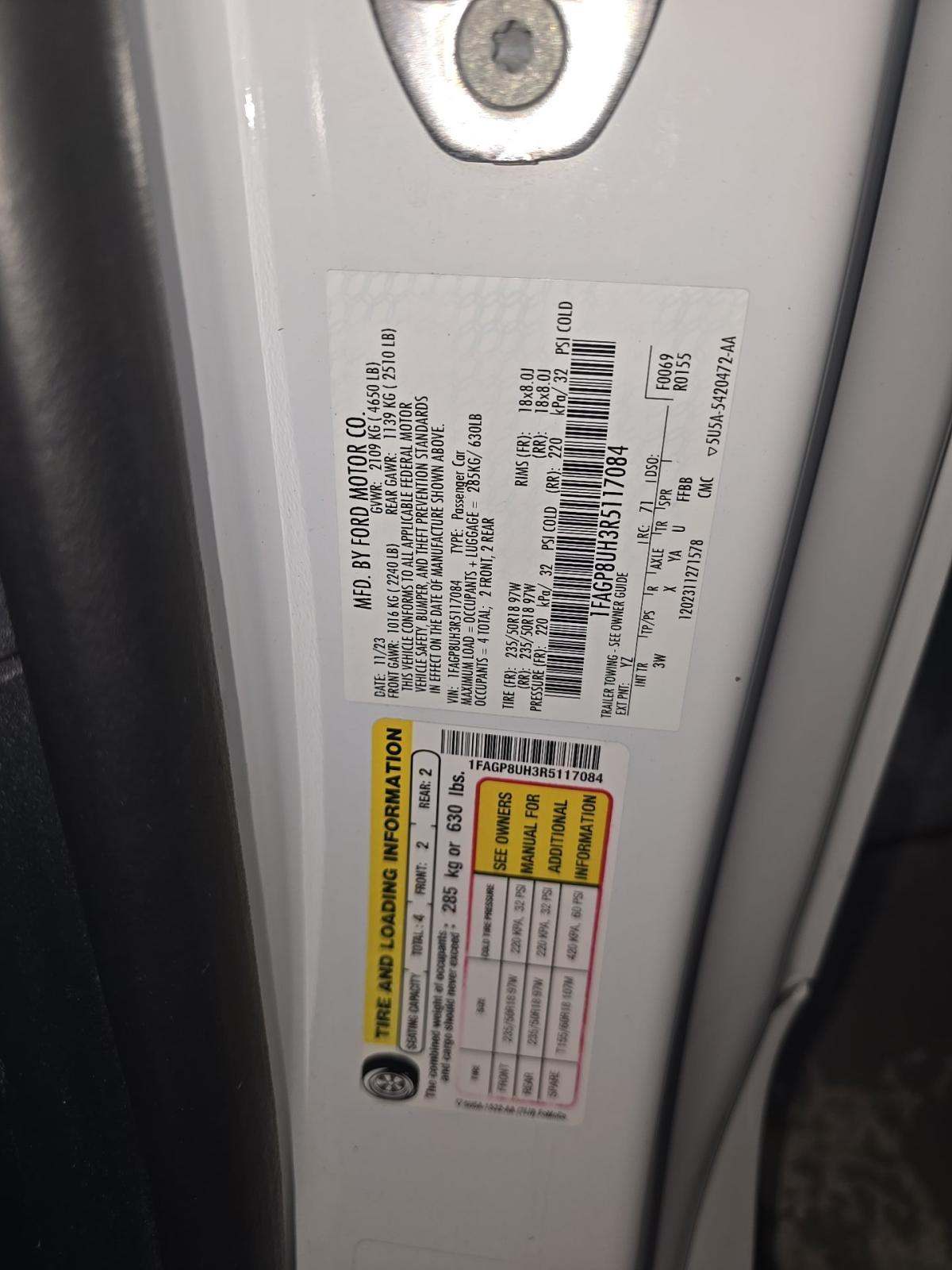 2024 Ford Mustang EcoBoost Premium RWD