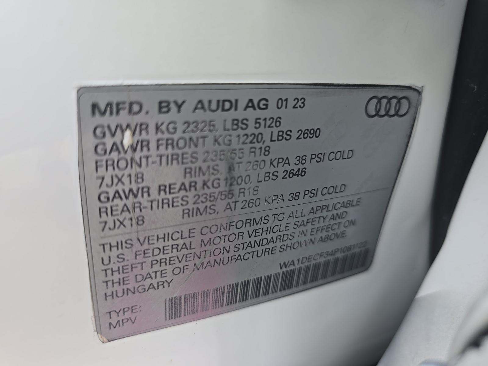 2023 Audi Q3 S line Premium AWD