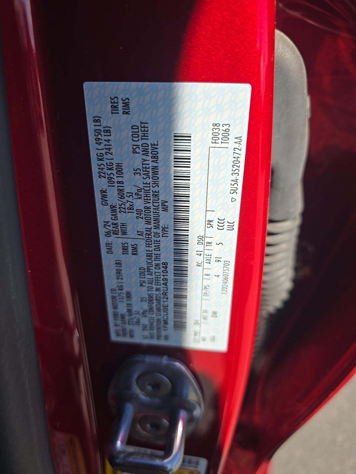 2024 Ford Escape Plug-In Hybrid FWD