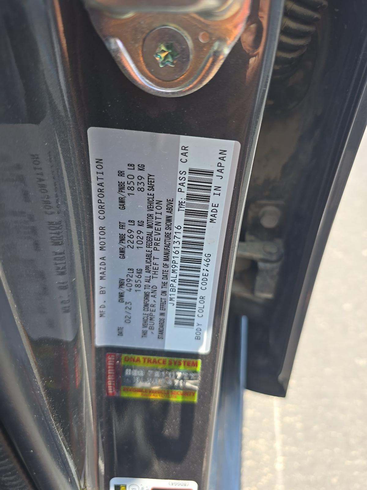 2023 MAZDA MAZDA3 2.5 S FWD