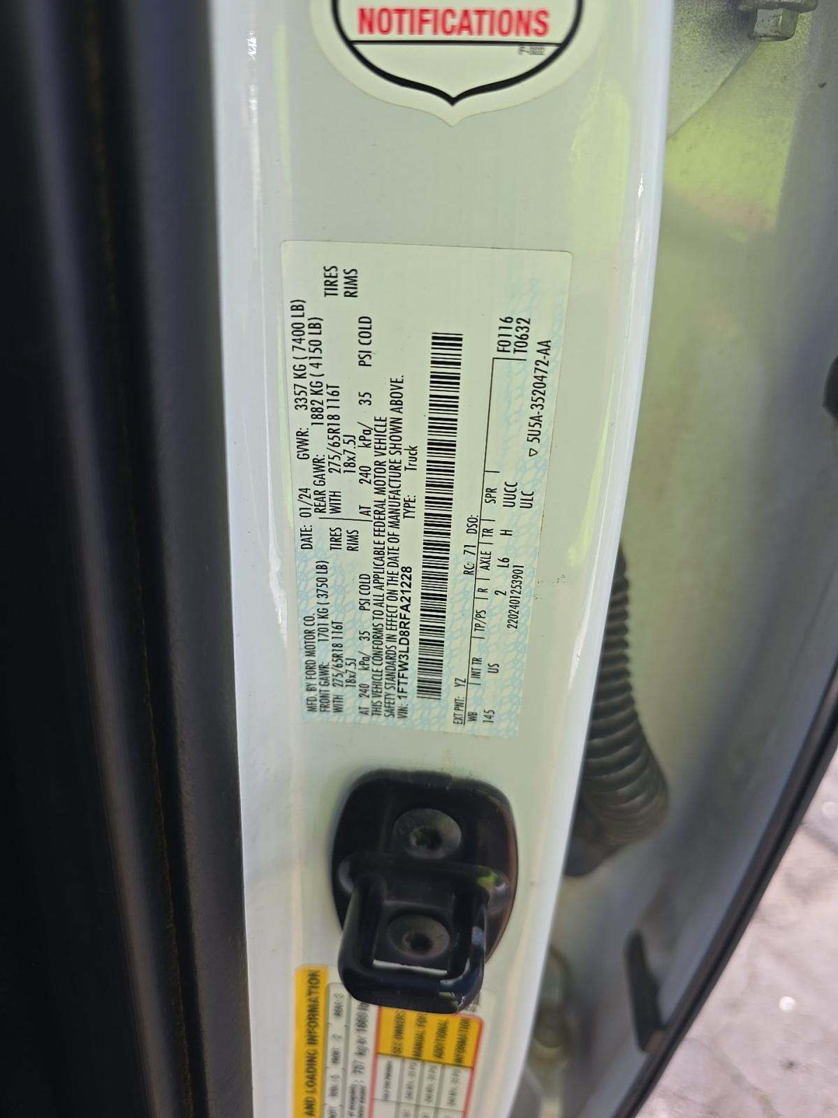 2024 Ford F-150 Hybrid XLT AWD