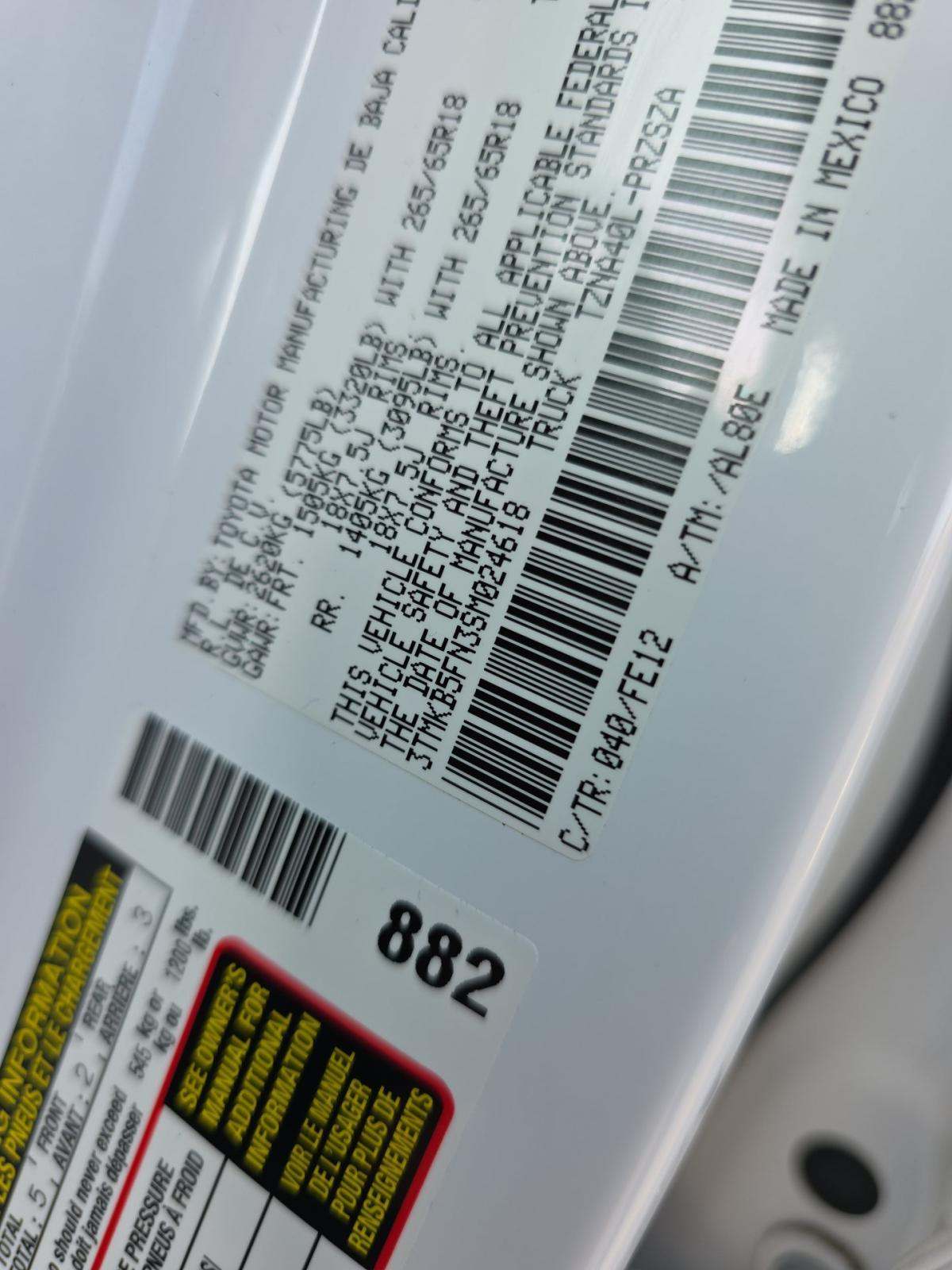 2025 Toyota Tacoma TRD Sport RWD