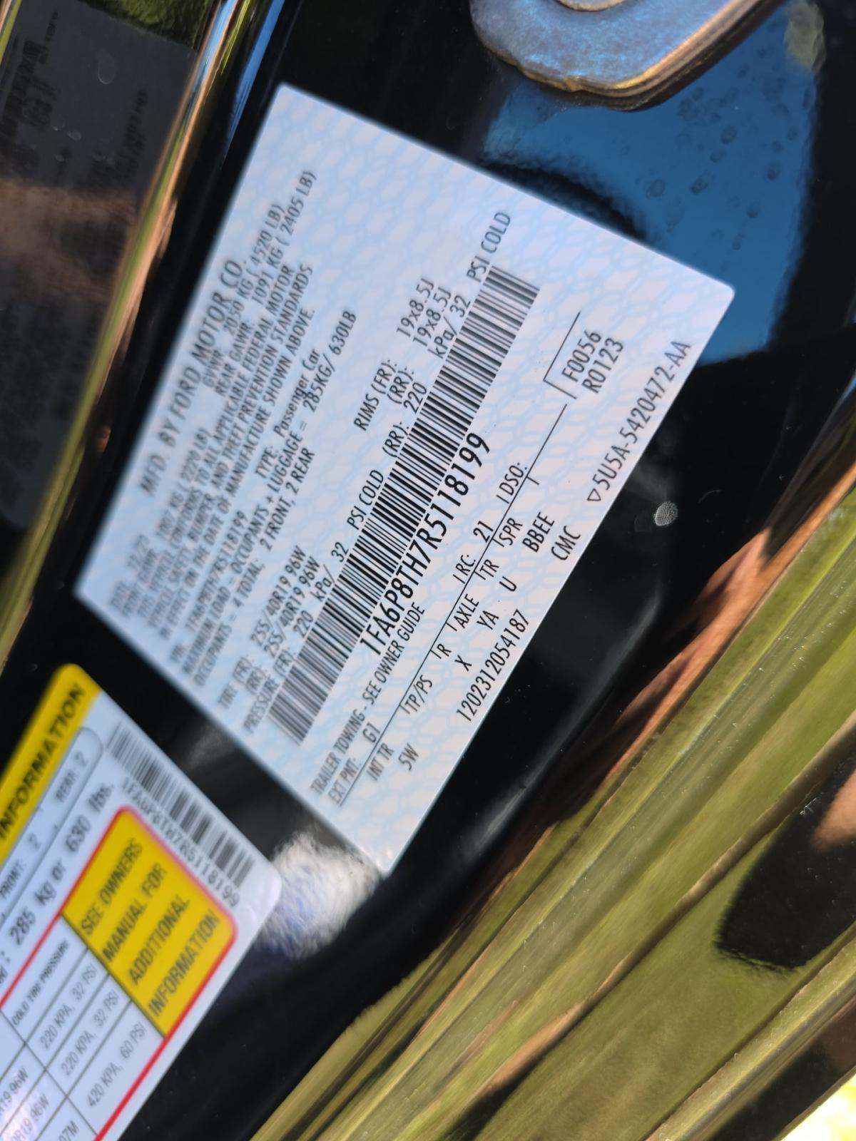 2024 Ford Mustang EcoBoost Premium RWD