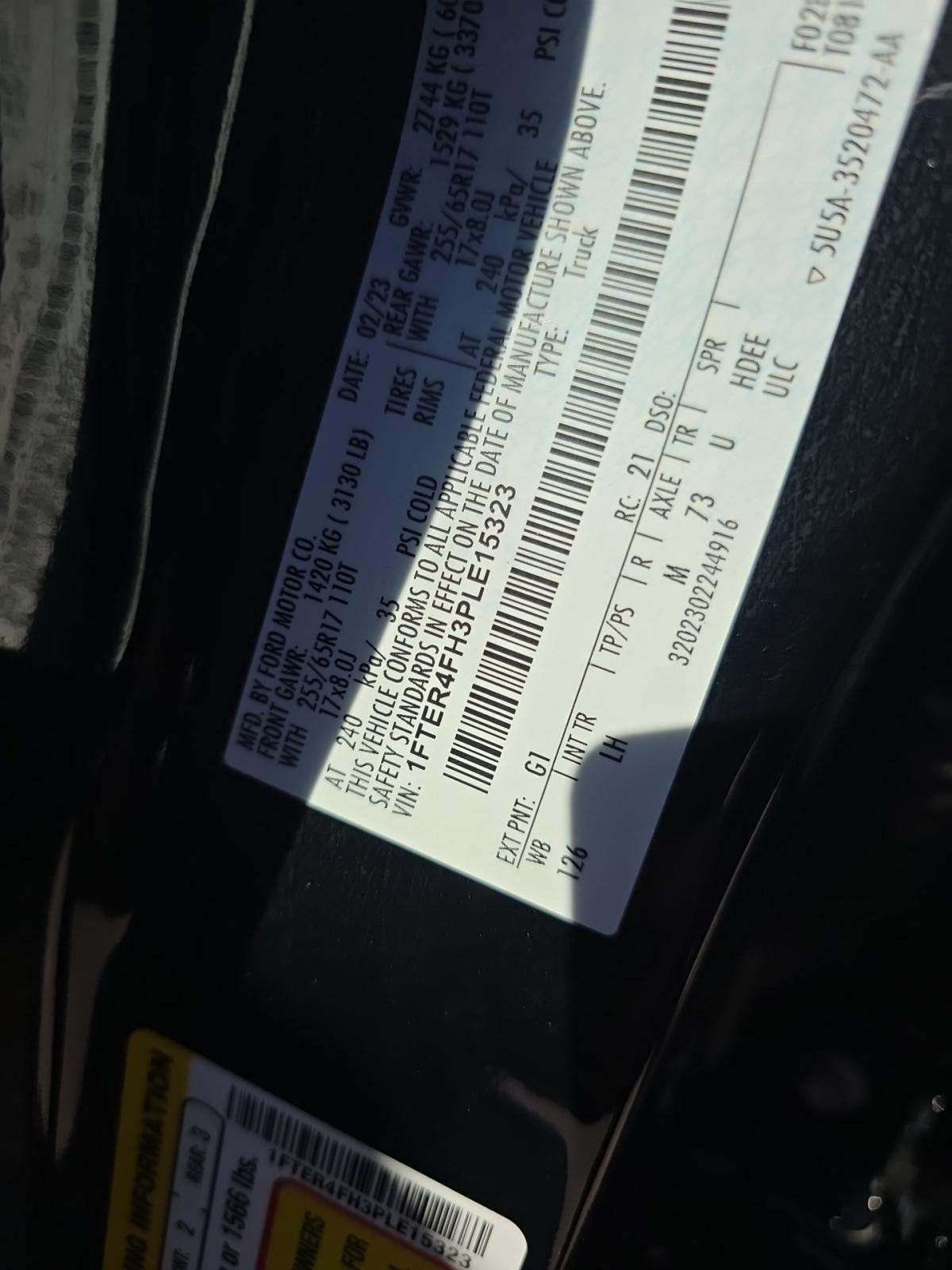 2023 Ford Ranger XLT AWD