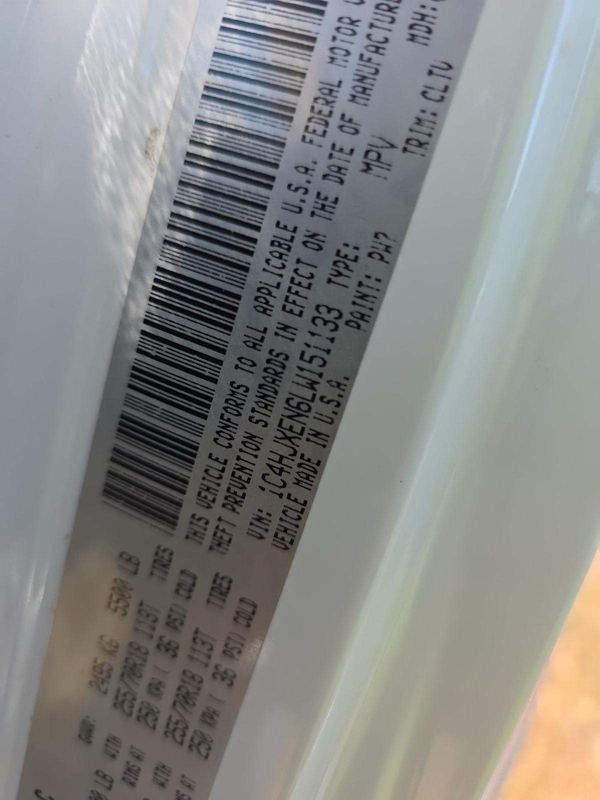 2020 Jeep Wrangler Unlimited Sahara AWD