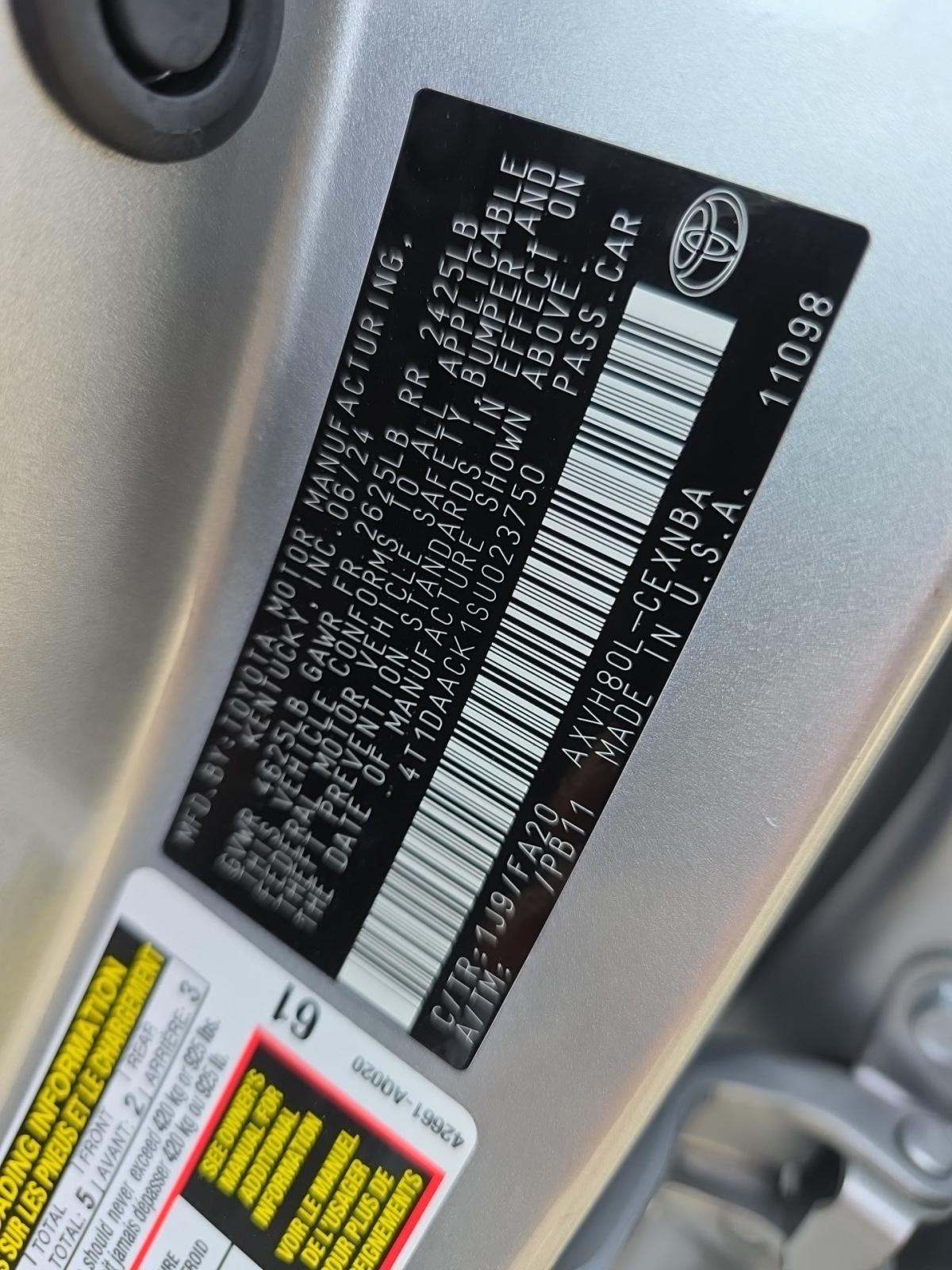 2025 Toyota Camry LE FWD