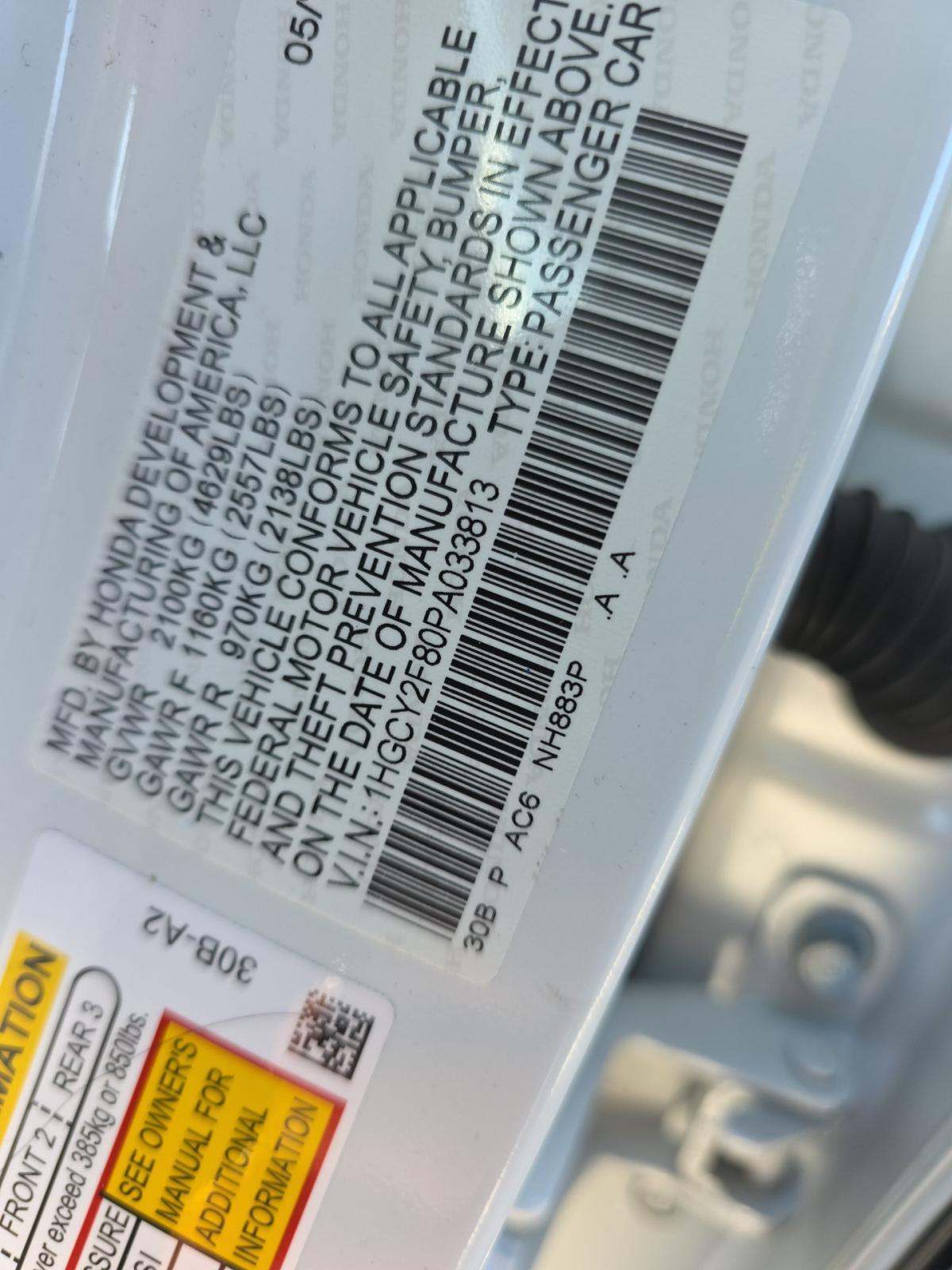 2023 Honda Accord Hybrid Touring FWD