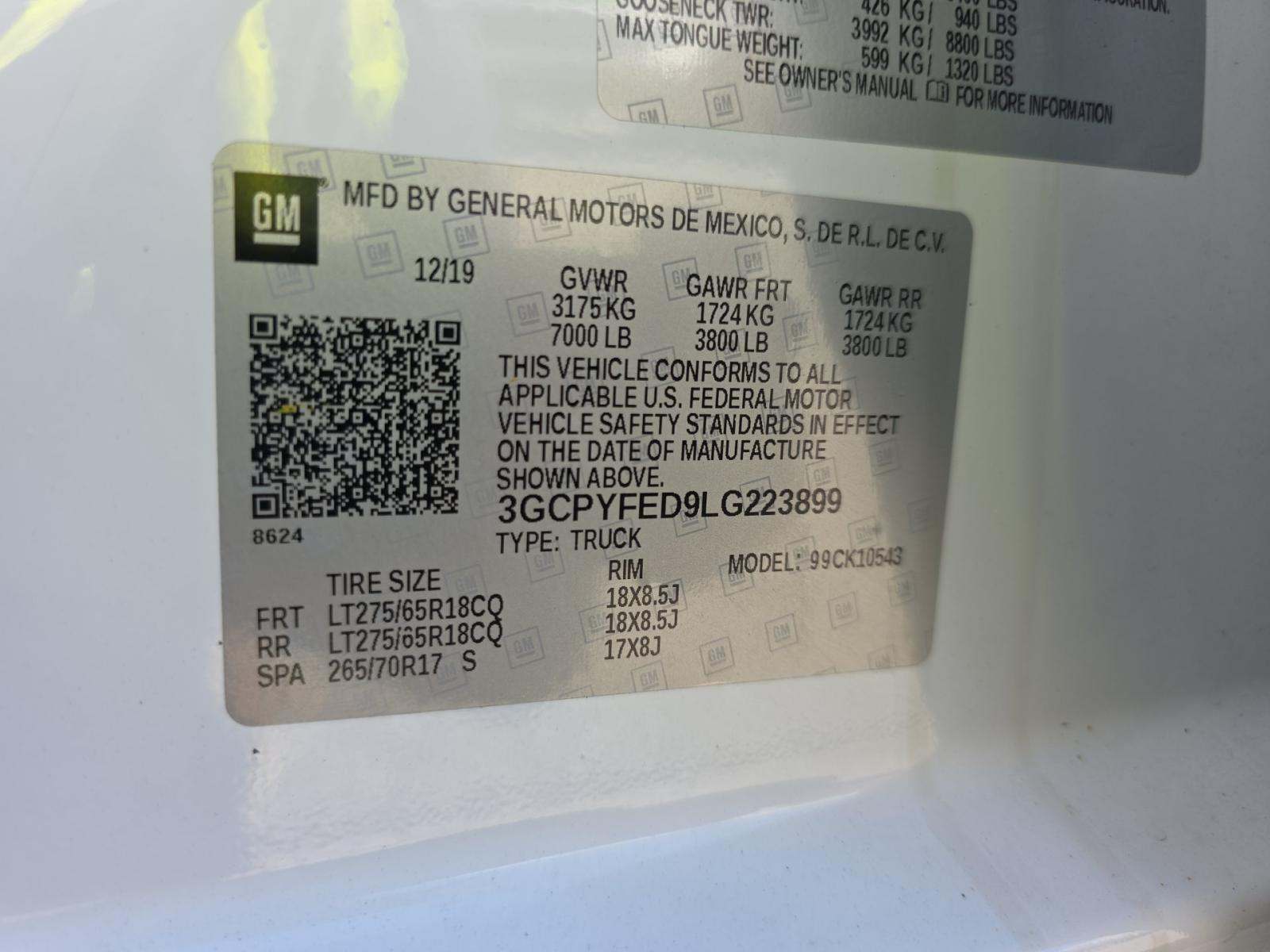 2020 Chevrolet Silverado 1500 LT Trail Boss AWD