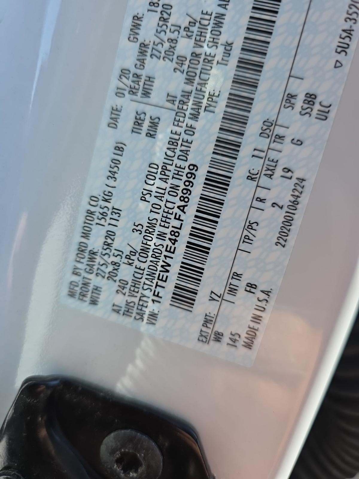 2020 Ford F-150 XLT AWD