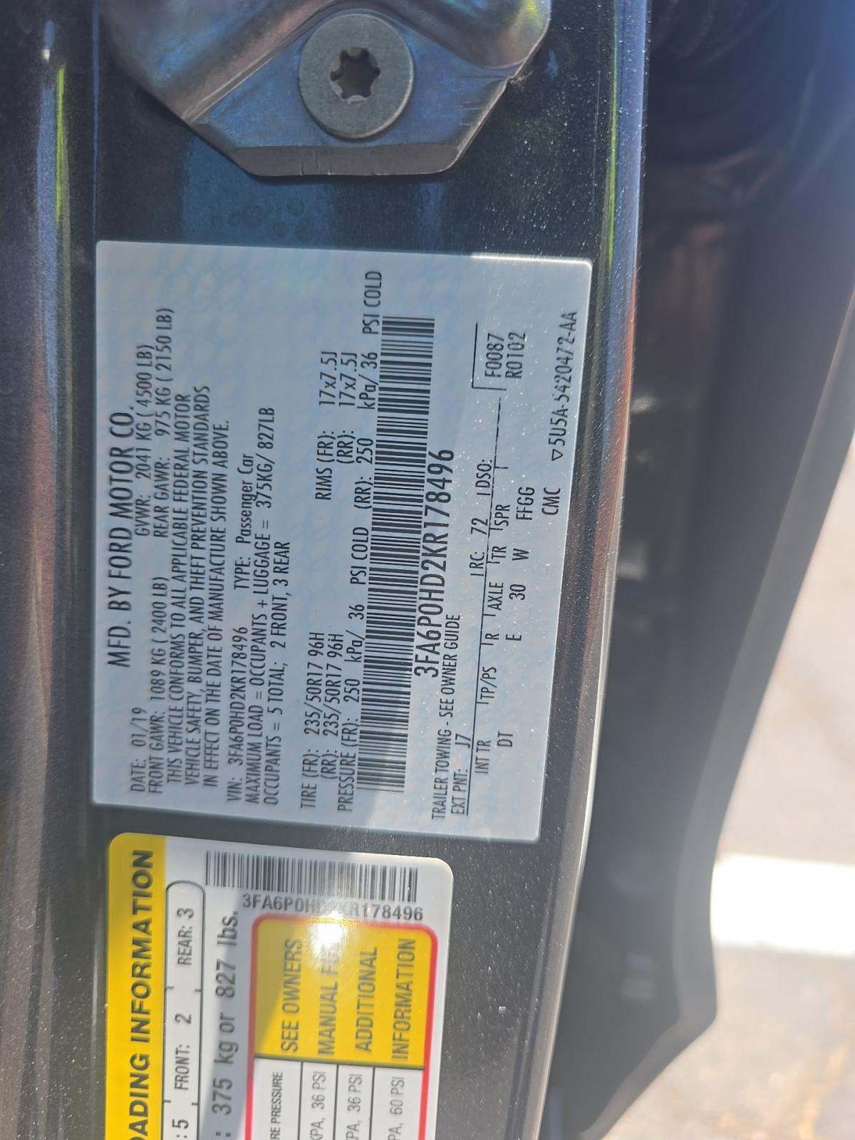 FORD FUSION - 1
