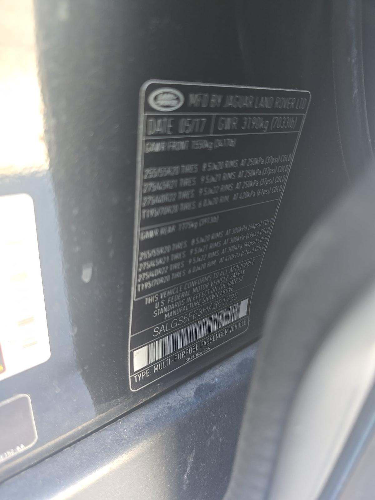 LAND ROVER RANGE ROVER - 1