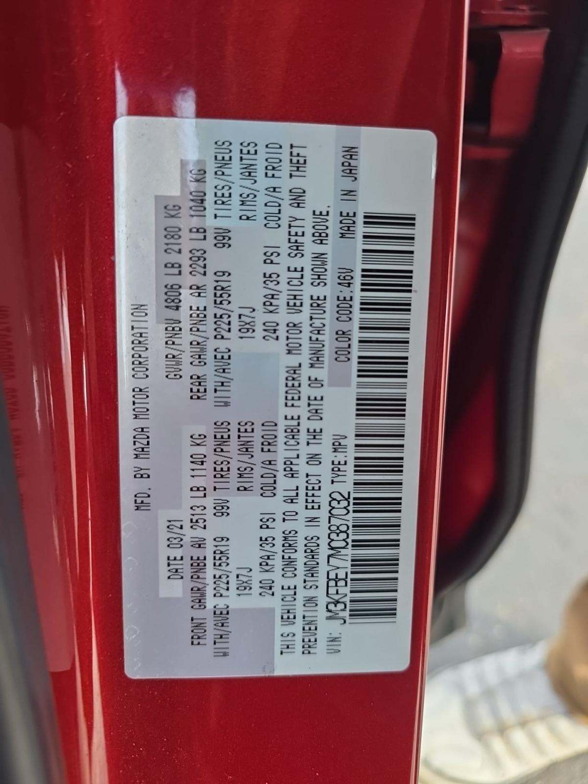 2021 MAZDA CX-5 Signature AWD