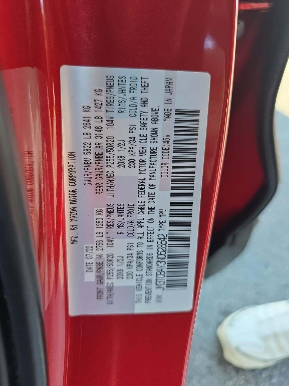 2022 MAZDA CX-9 Touring Plus AWD