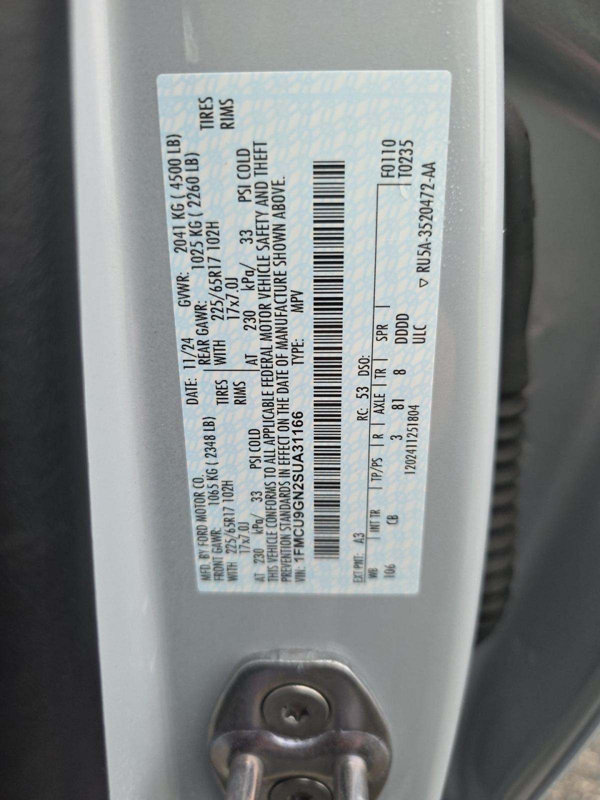 2025 Ford Escape Active AWD