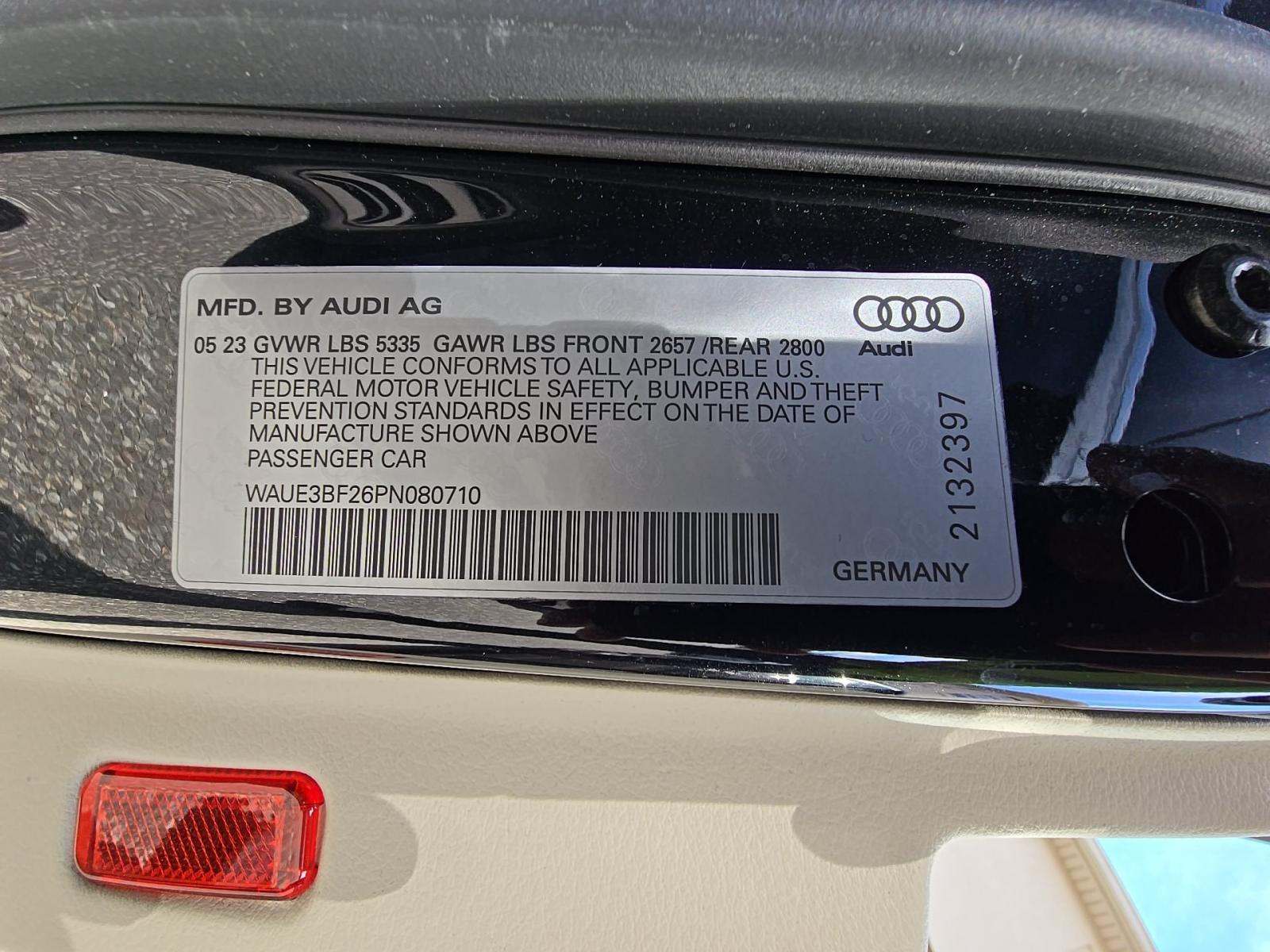 2023 Audi A6 Premium Plus AWD