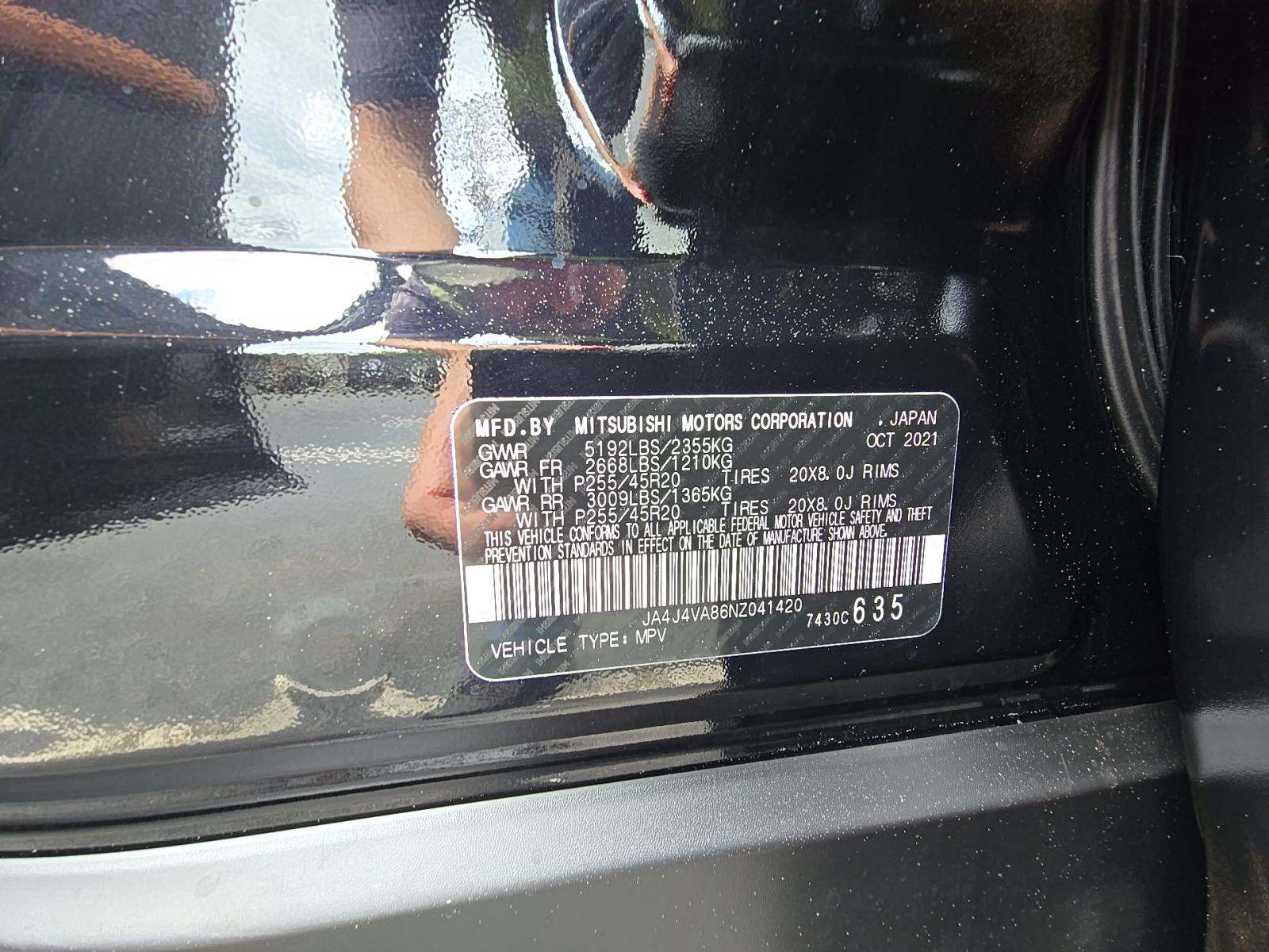 2022 Mitsubishi Outlander SEL AWD
