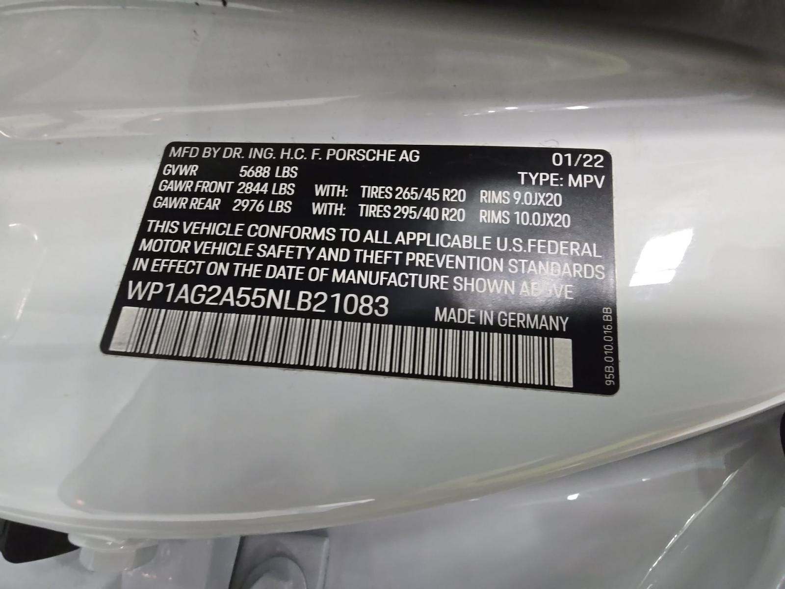 2022 Porsche Macan S AWD