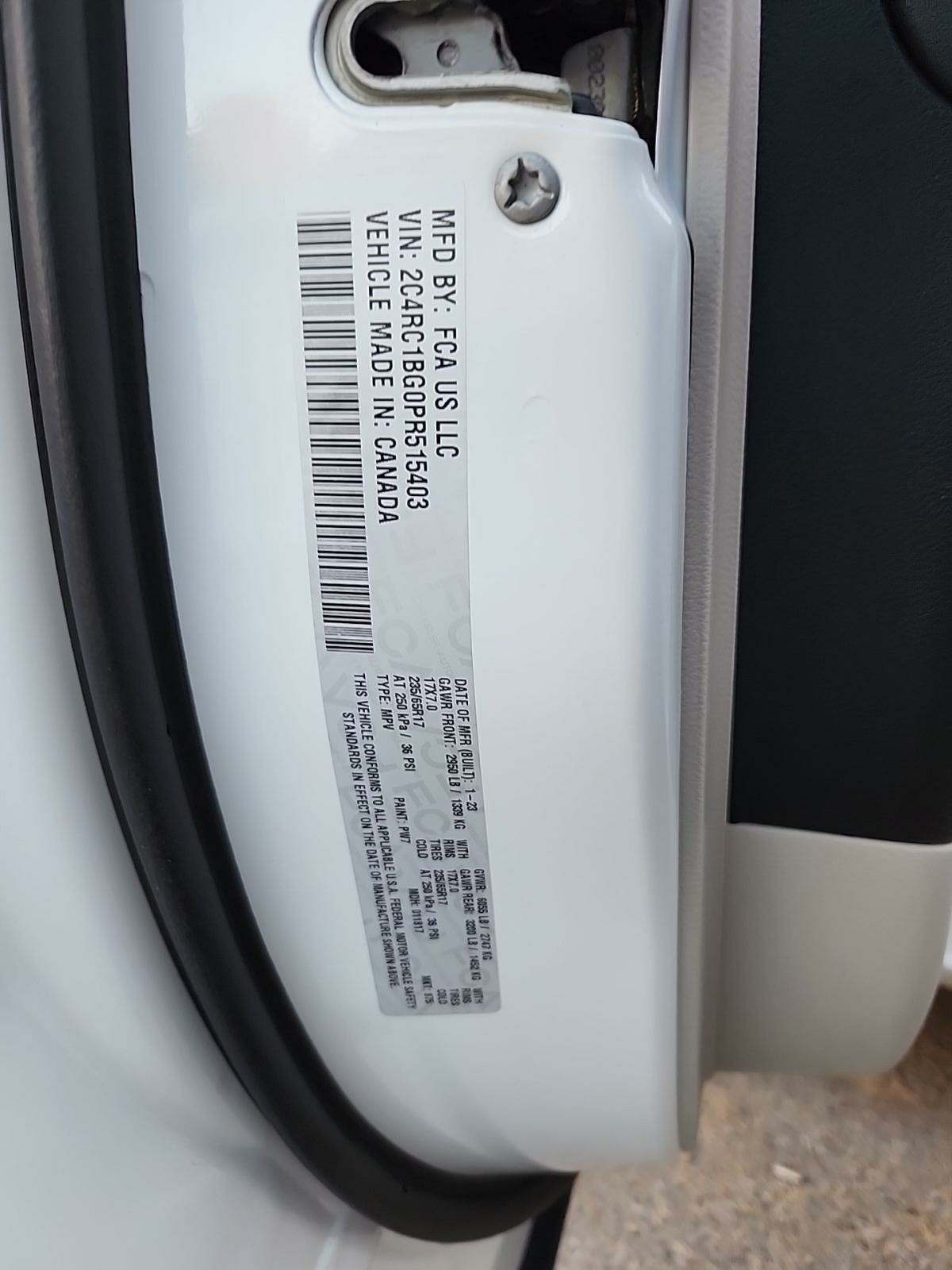 2023 Chrysler Pacifica Touring L FWD