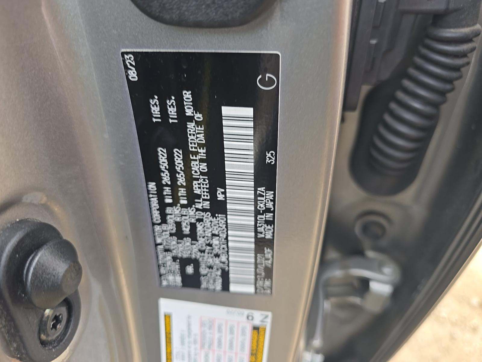 2023 Lexus LX LX 600 F SPORT AWD