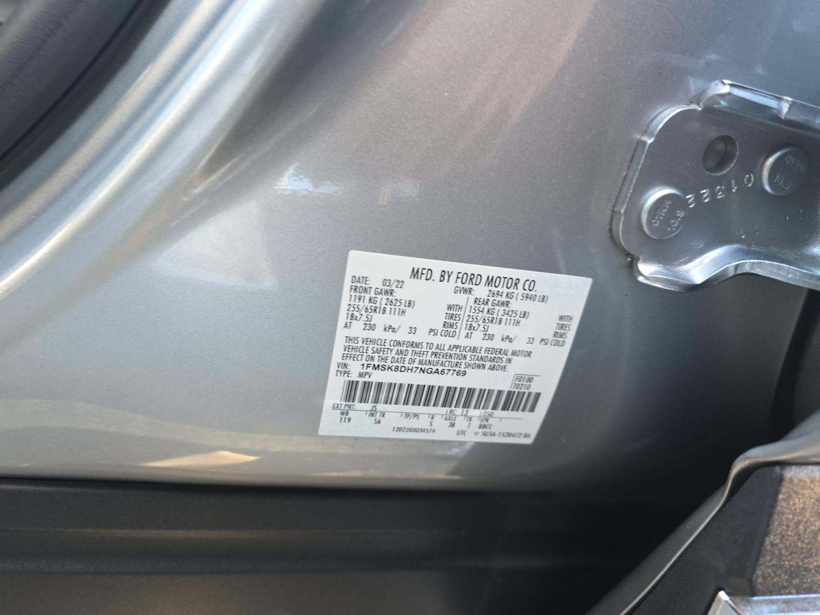 2022 Ford Explorer XLT AWD