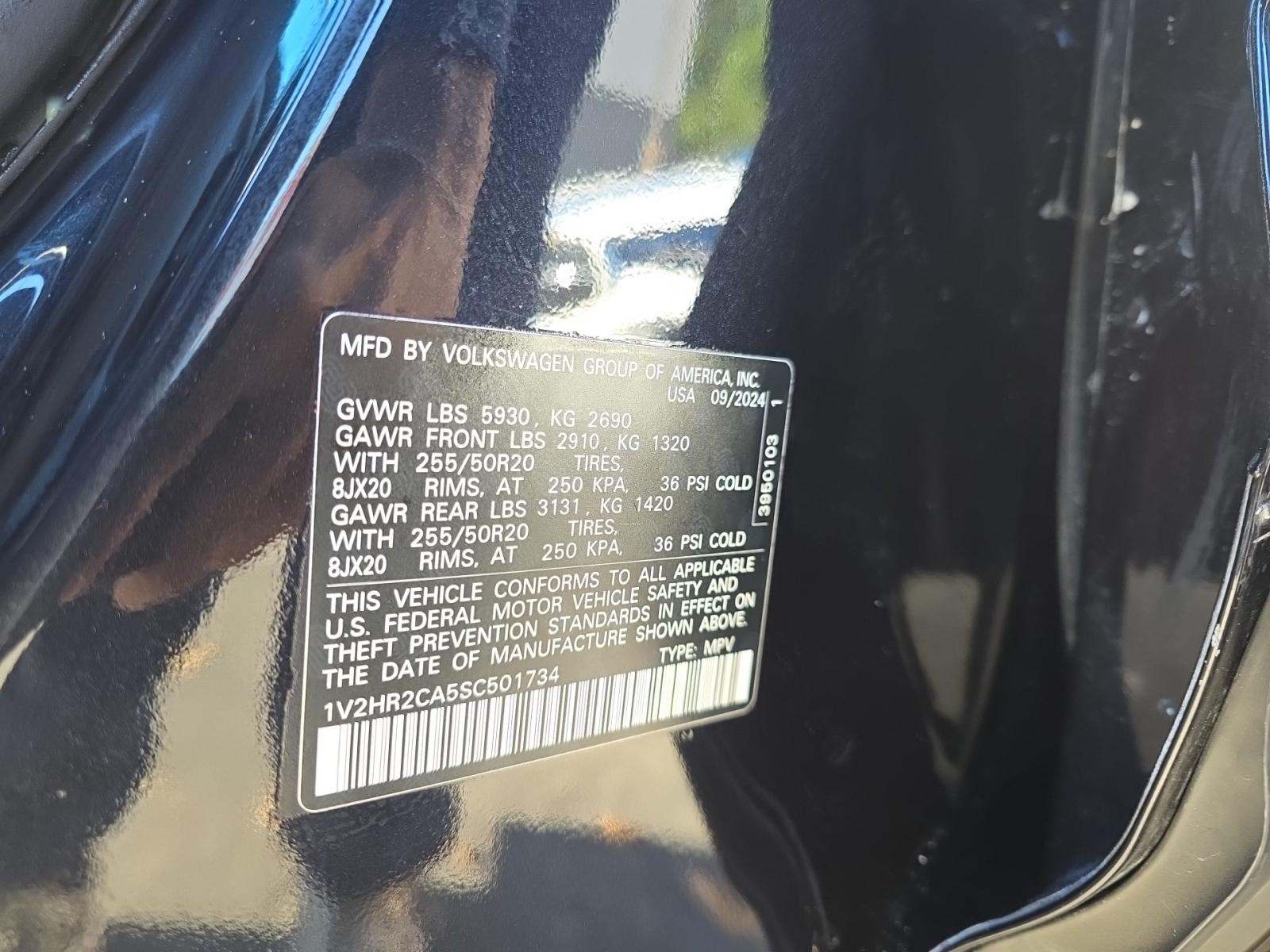 2025 Volkswagen Atlas 2.0T SE AWD