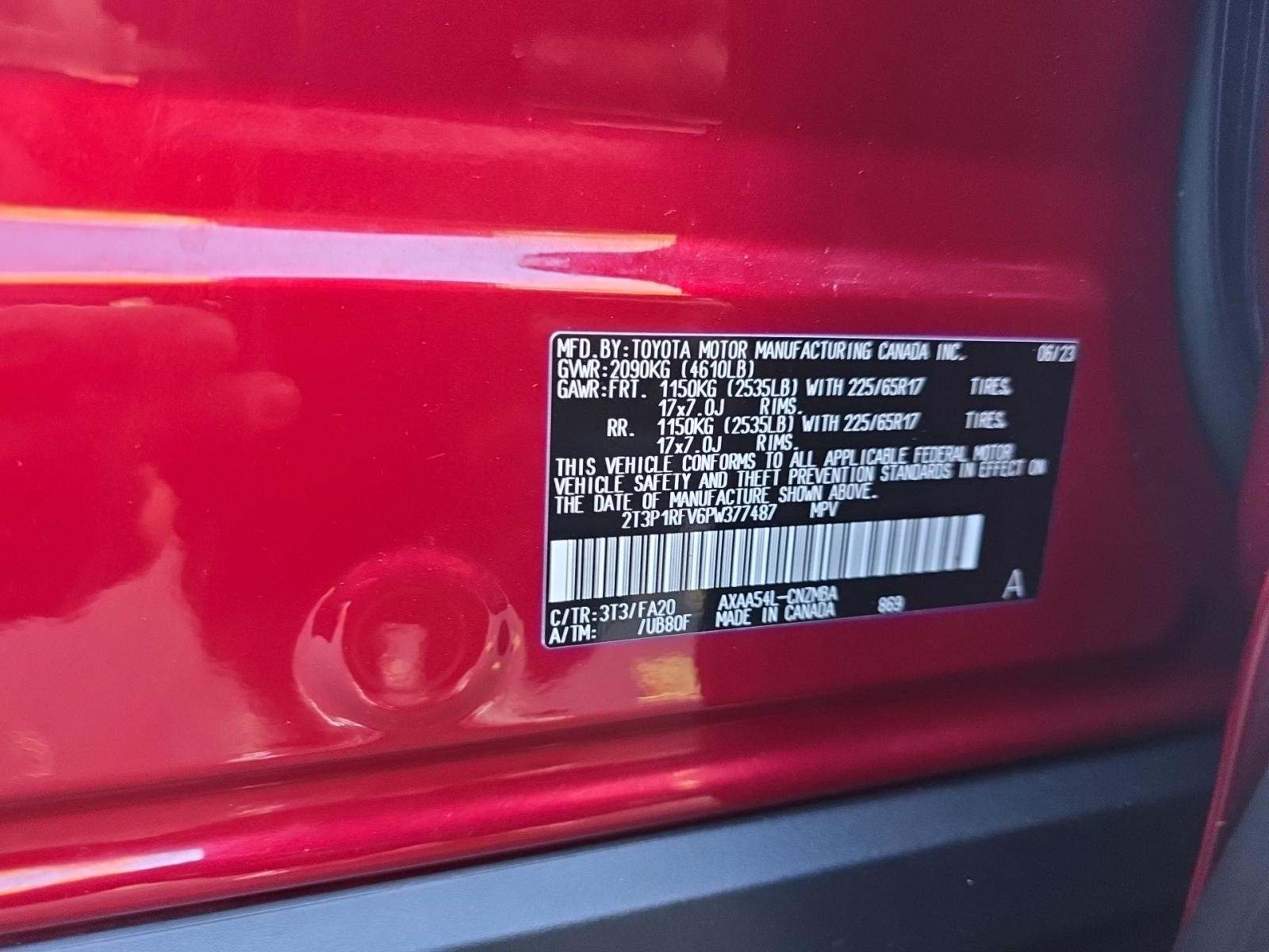 2023 Toyota RAV4 XLE AWD