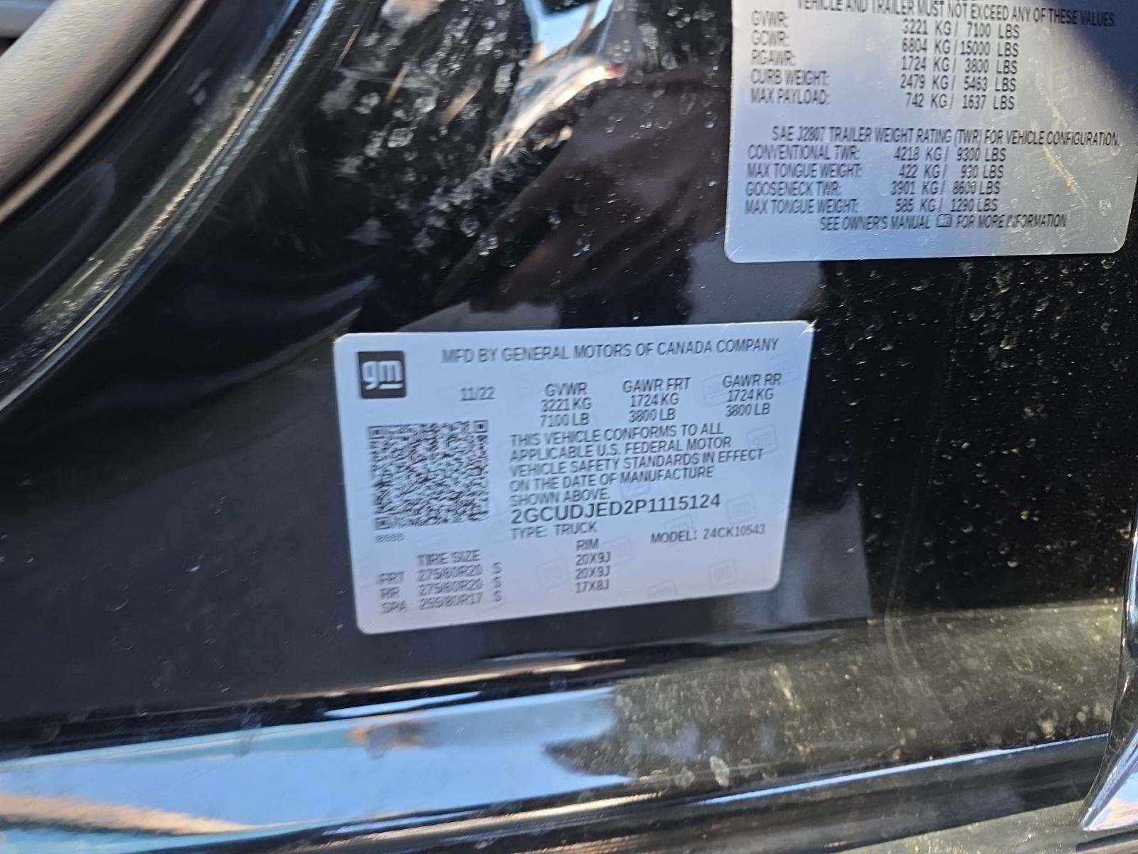 2023 Chevrolet Silverado 1500 High Country AWD