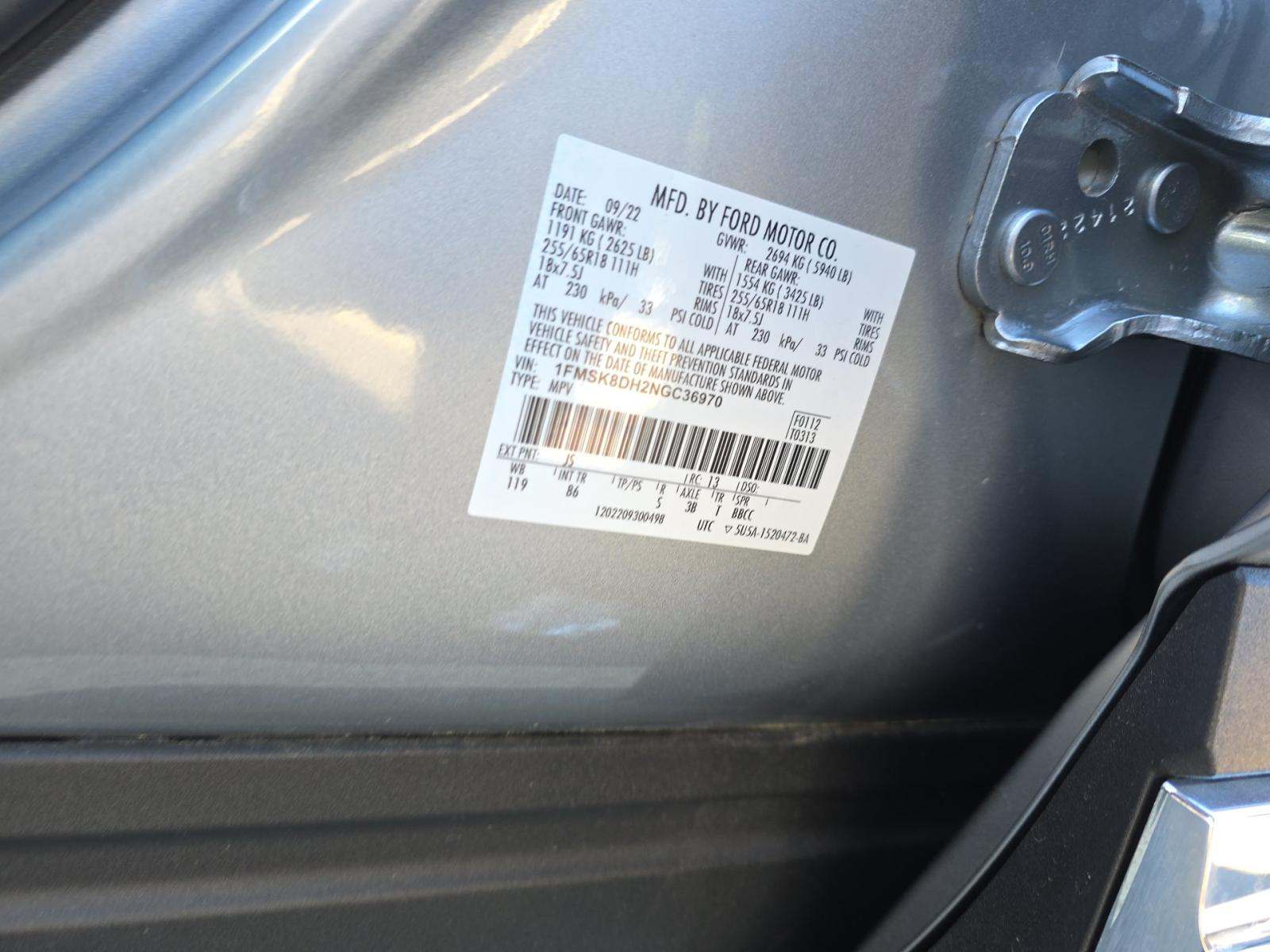 2022 Ford Explorer XLT AWD