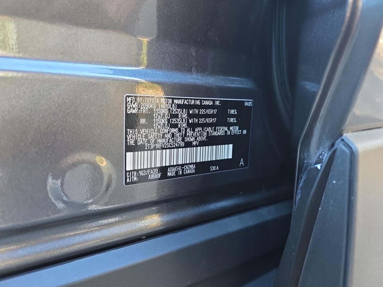 2025 Toyota RAV4 XLE AWD