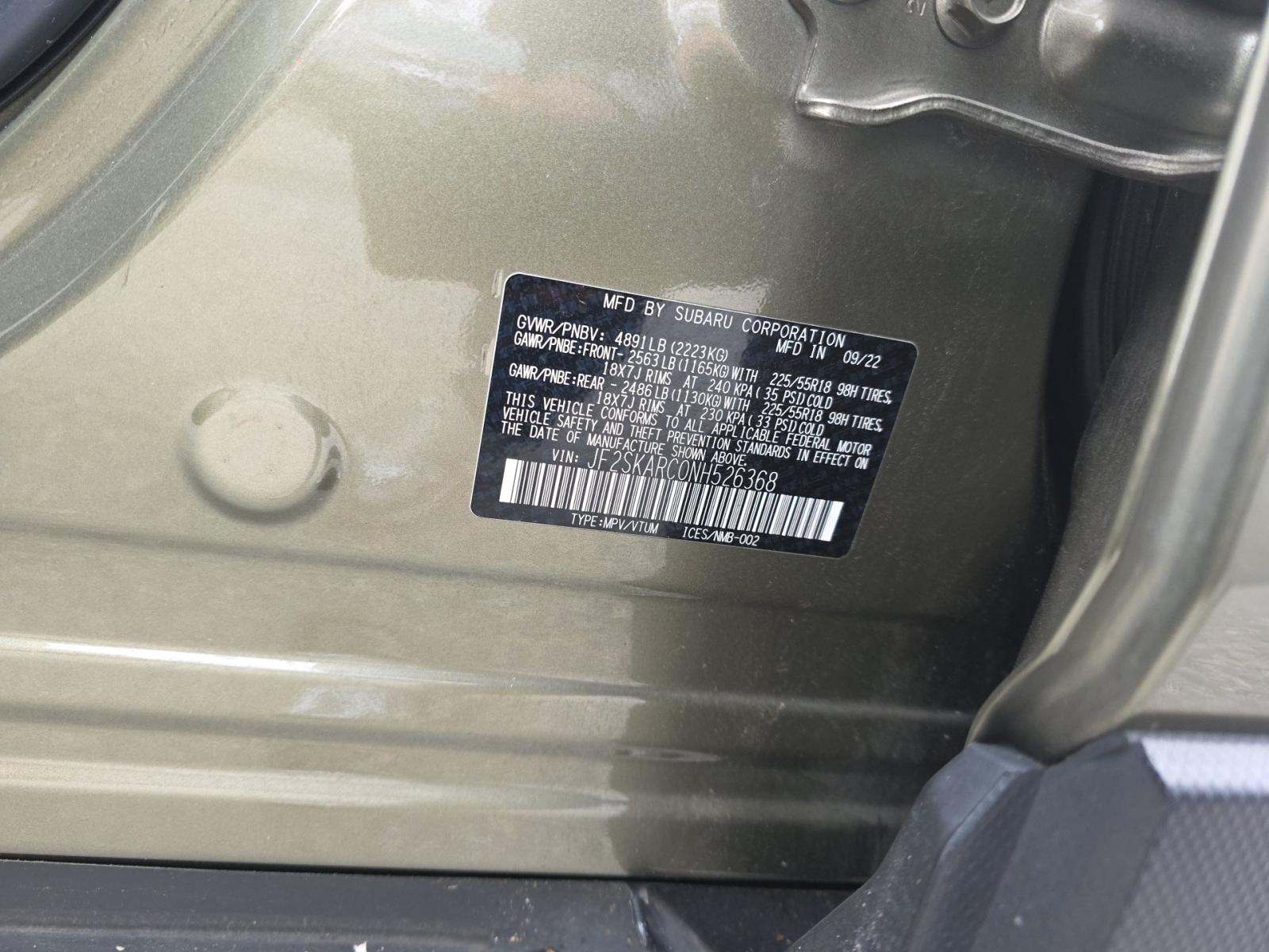 2022 Subaru Forester Touring AWD