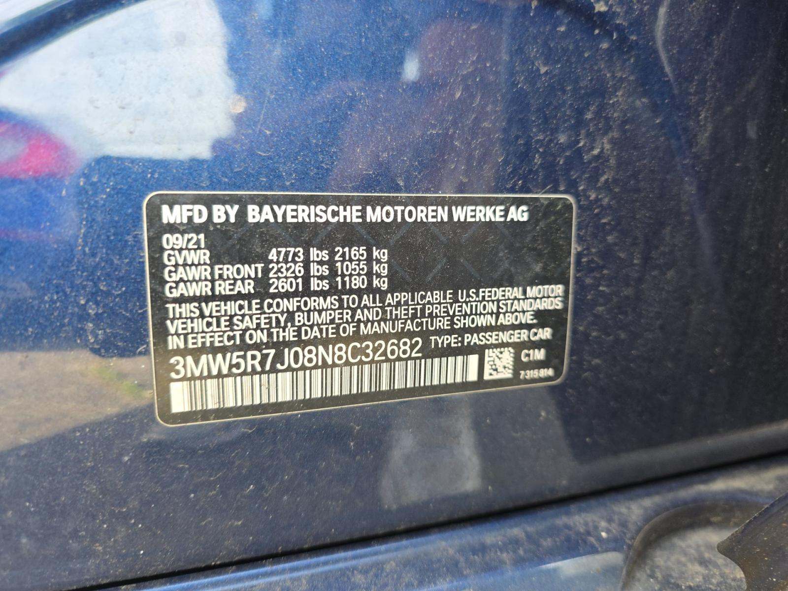 2022 BMW 3 Series 330i xDrive AWD
