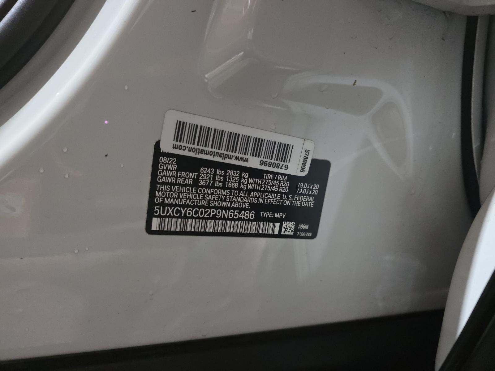 2023 BMW X6 xDrive40i AWD