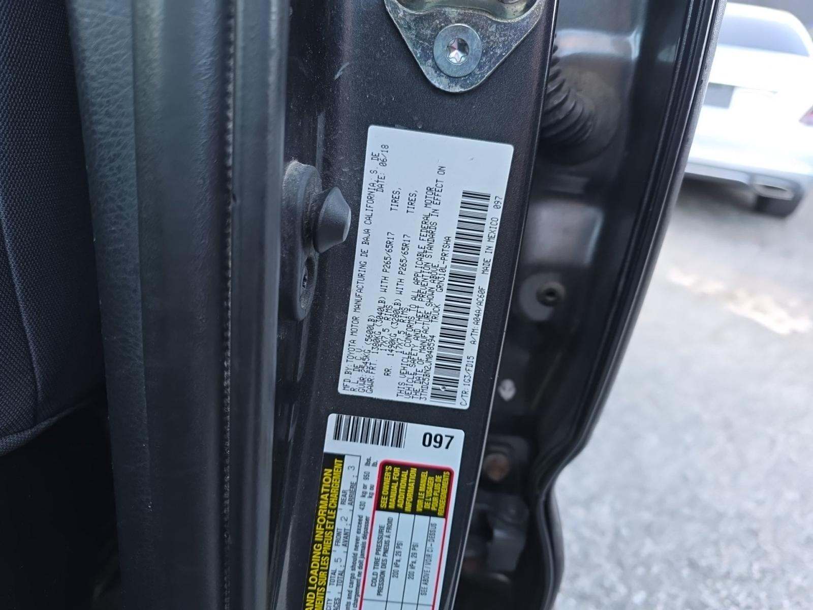 2018 Toyota Tacoma TRD Sport AWD