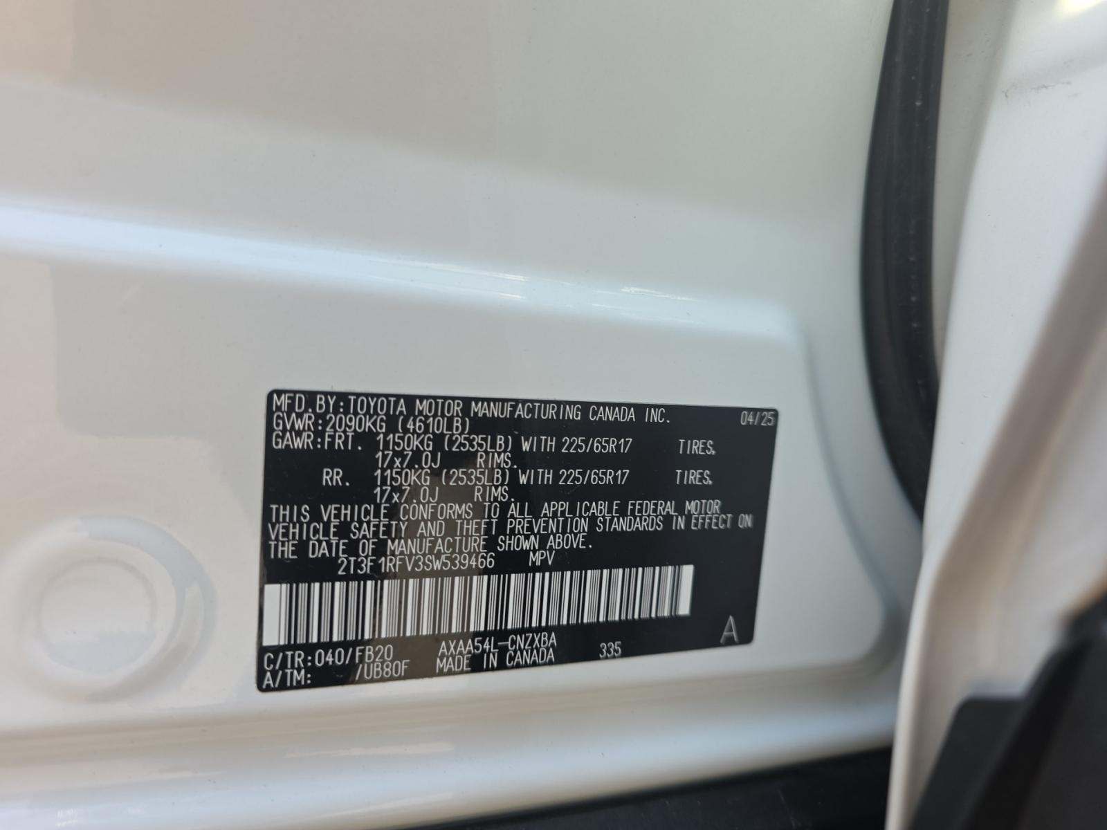 2025 Toyota RAV4 LE AWD