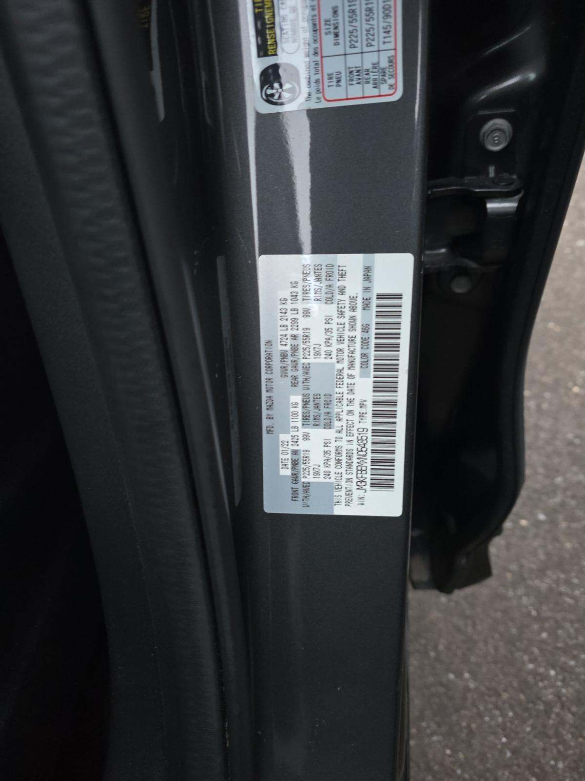 2022 MAZDA CX-5 2.5 S Premium Plus Package AWD