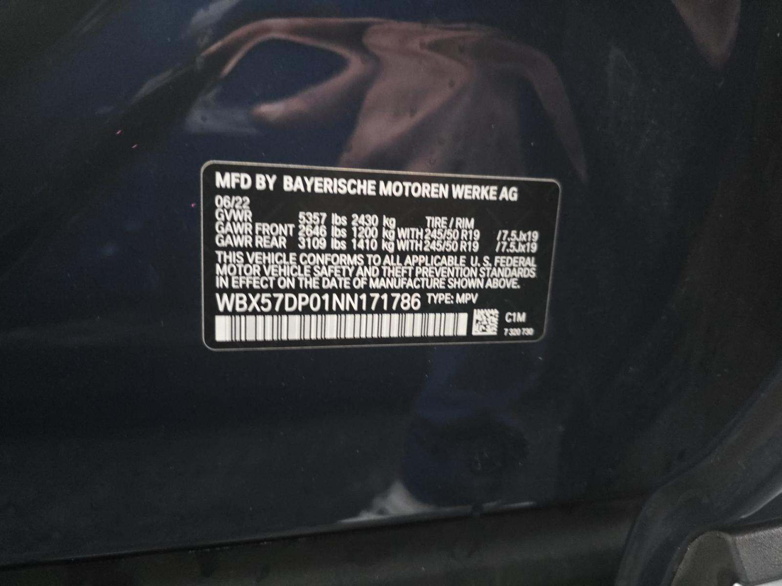 2022 BMW X3 xDrive30i AWD