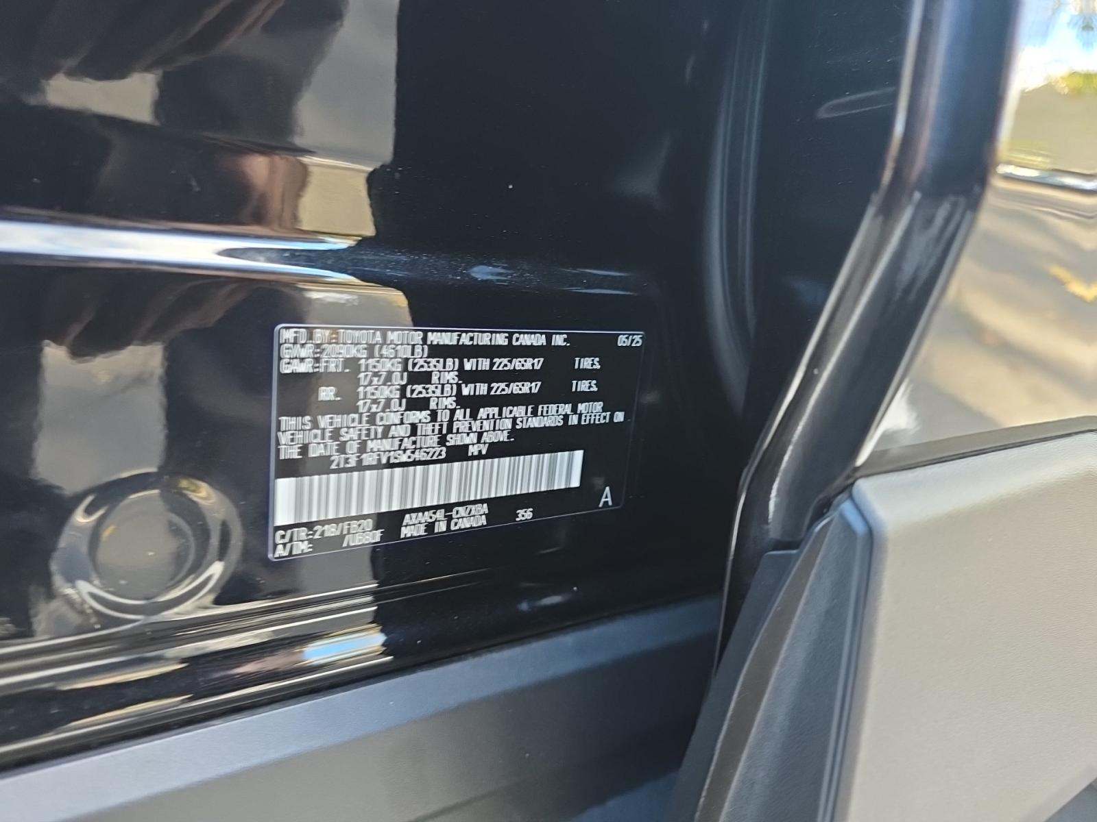 2025 Toyota RAV4 LE AWD