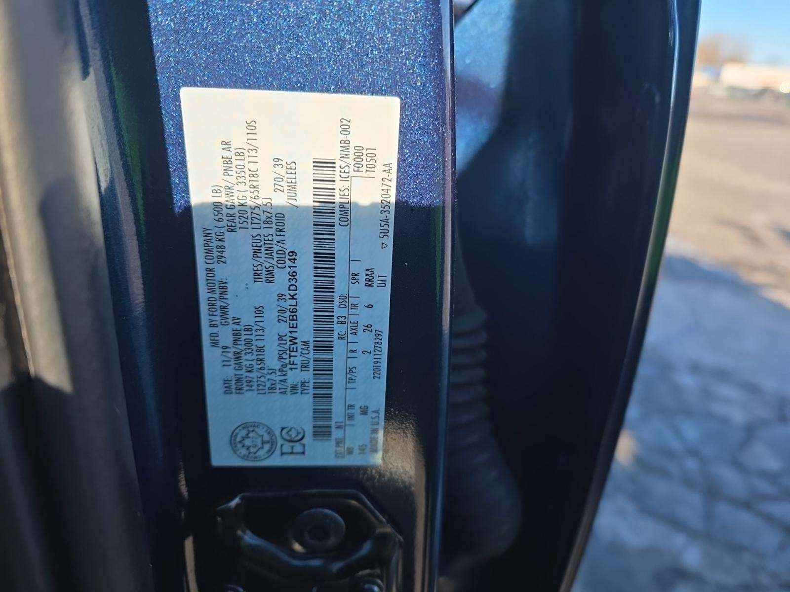 2020 Ford F-150 XLT AWD