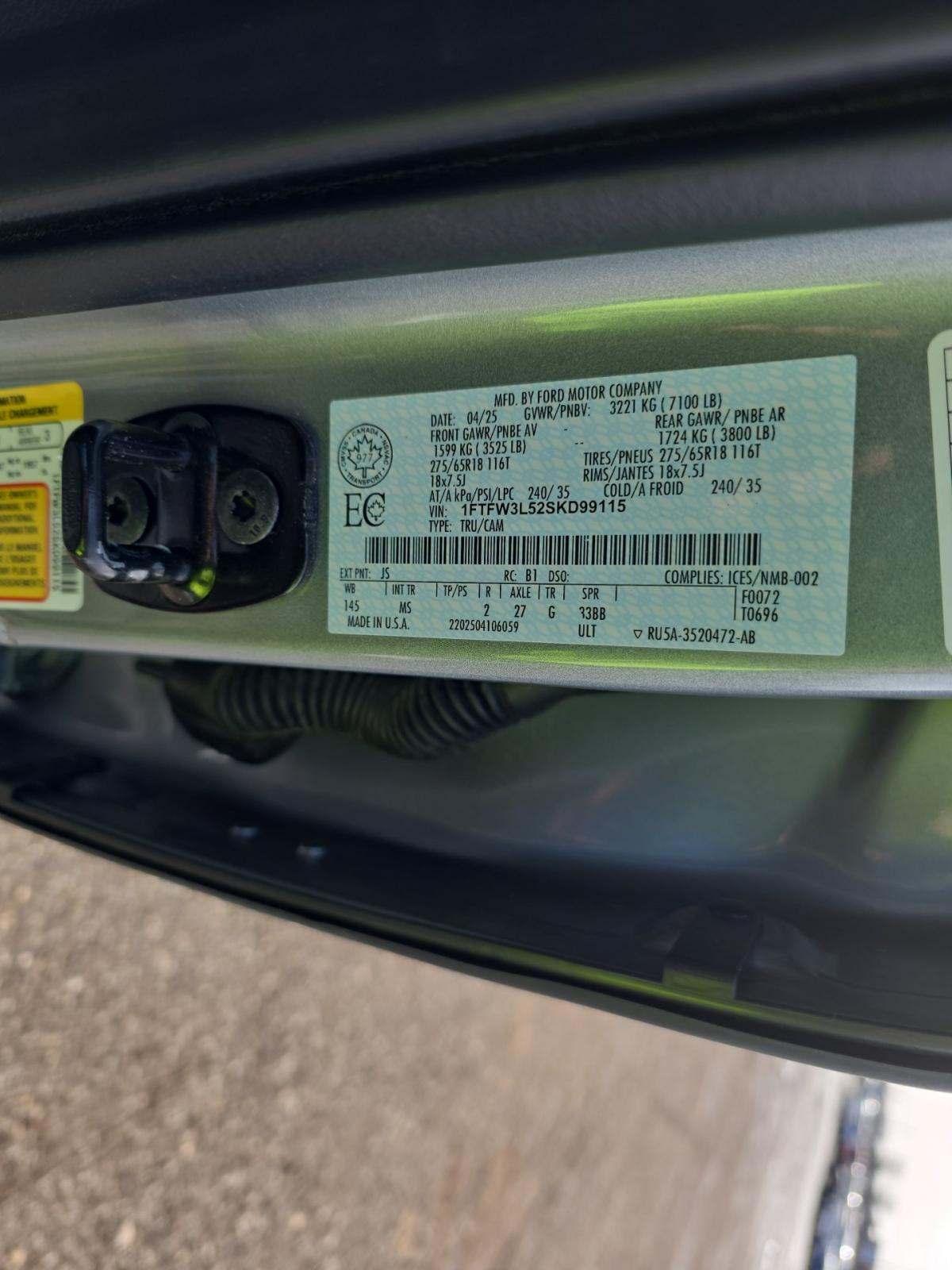 2025 Ford F-150 XLT AWD