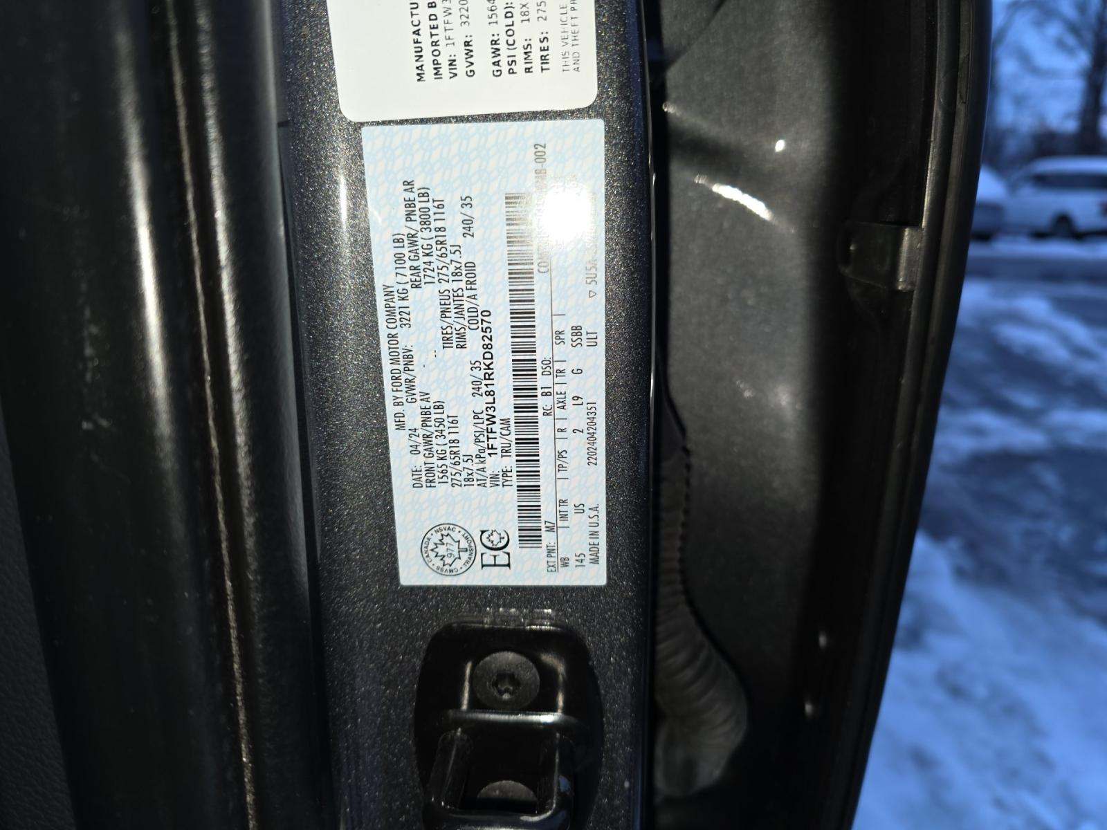 2024 Ford F-150 XLT AWD