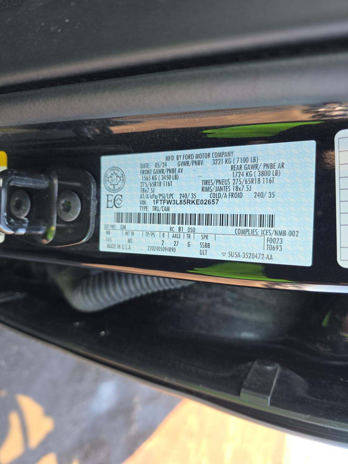 2024 Ford F-150 XLT AWD