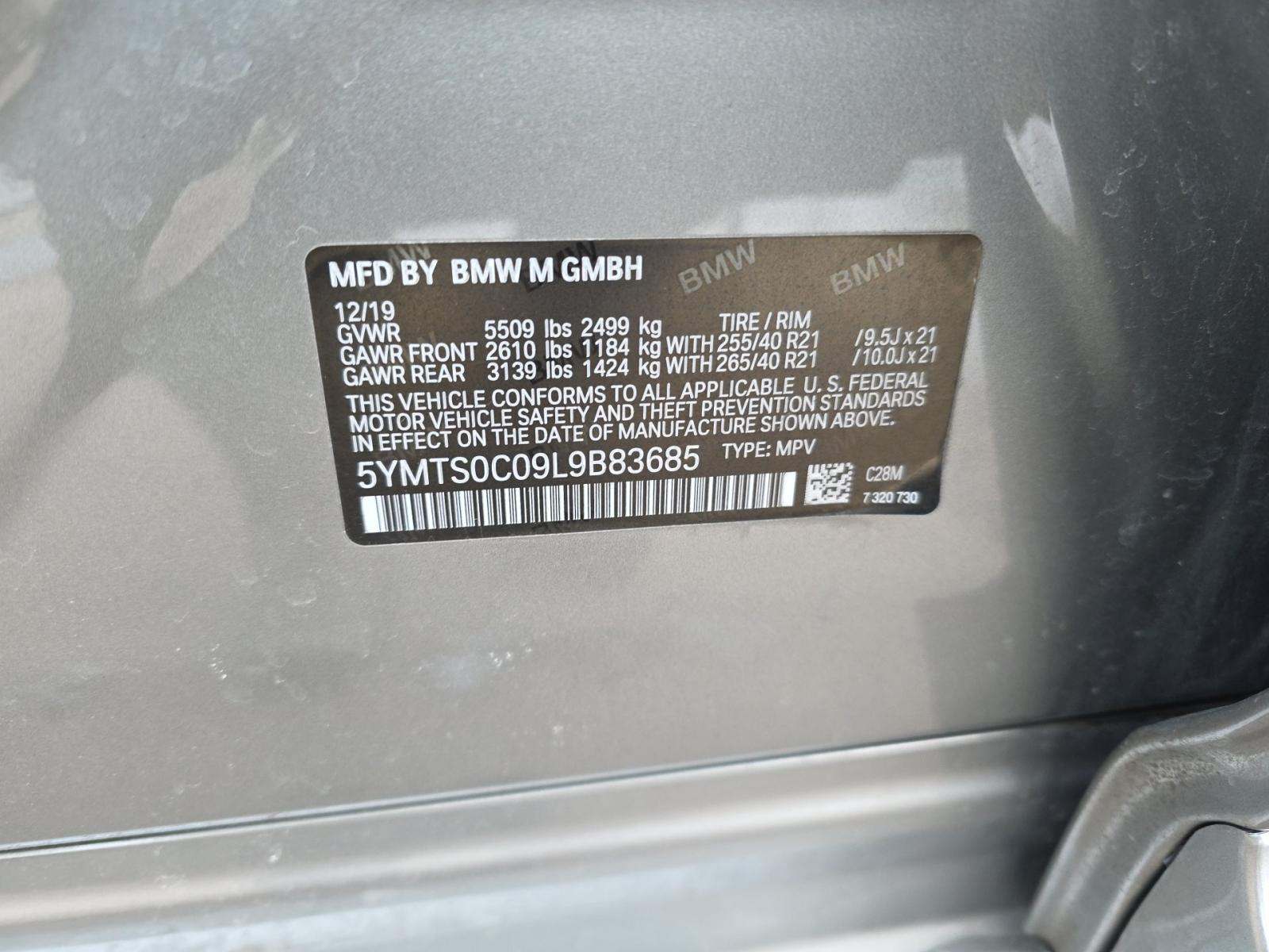 2020 BMW X3 M Base AWD