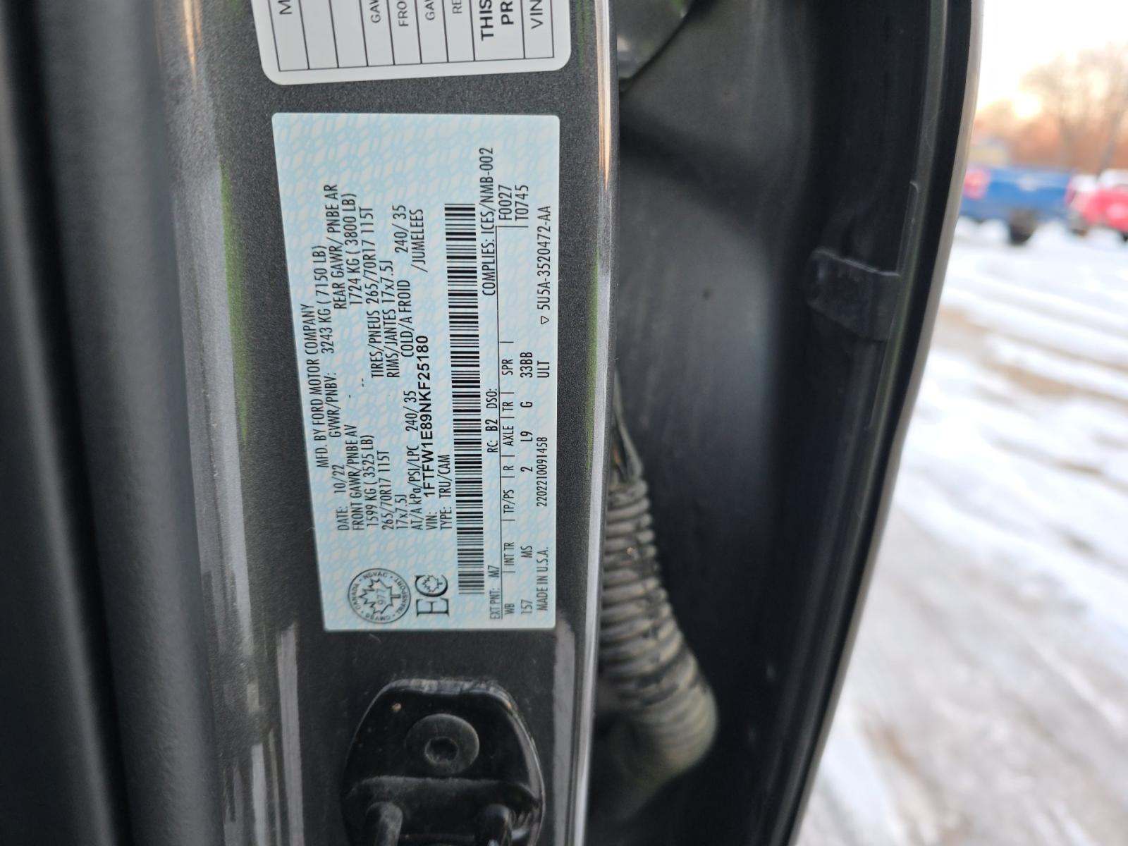 2022 Ford F-150 XLT AWD