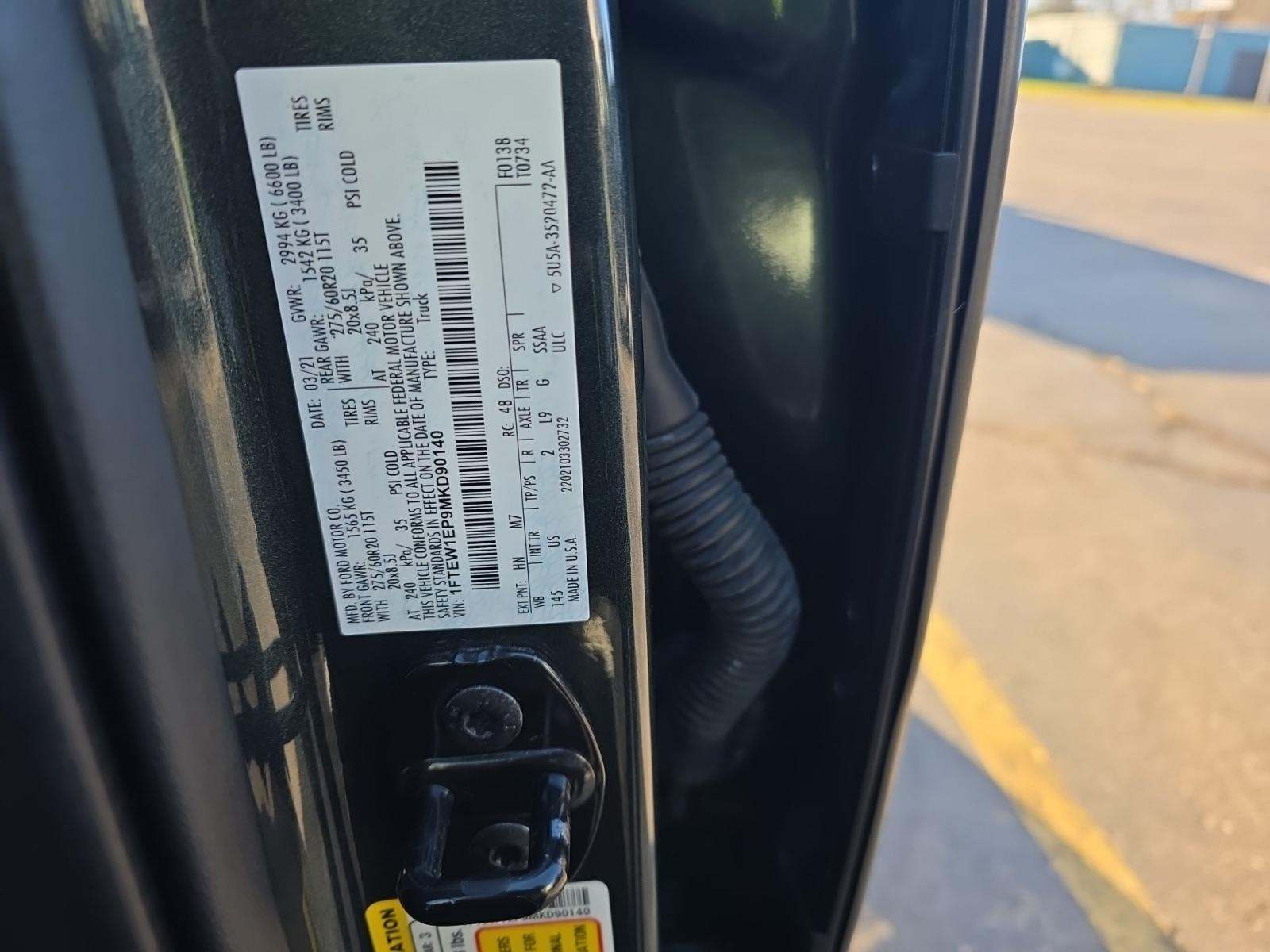 2021 Ford F-150 XLT AWD