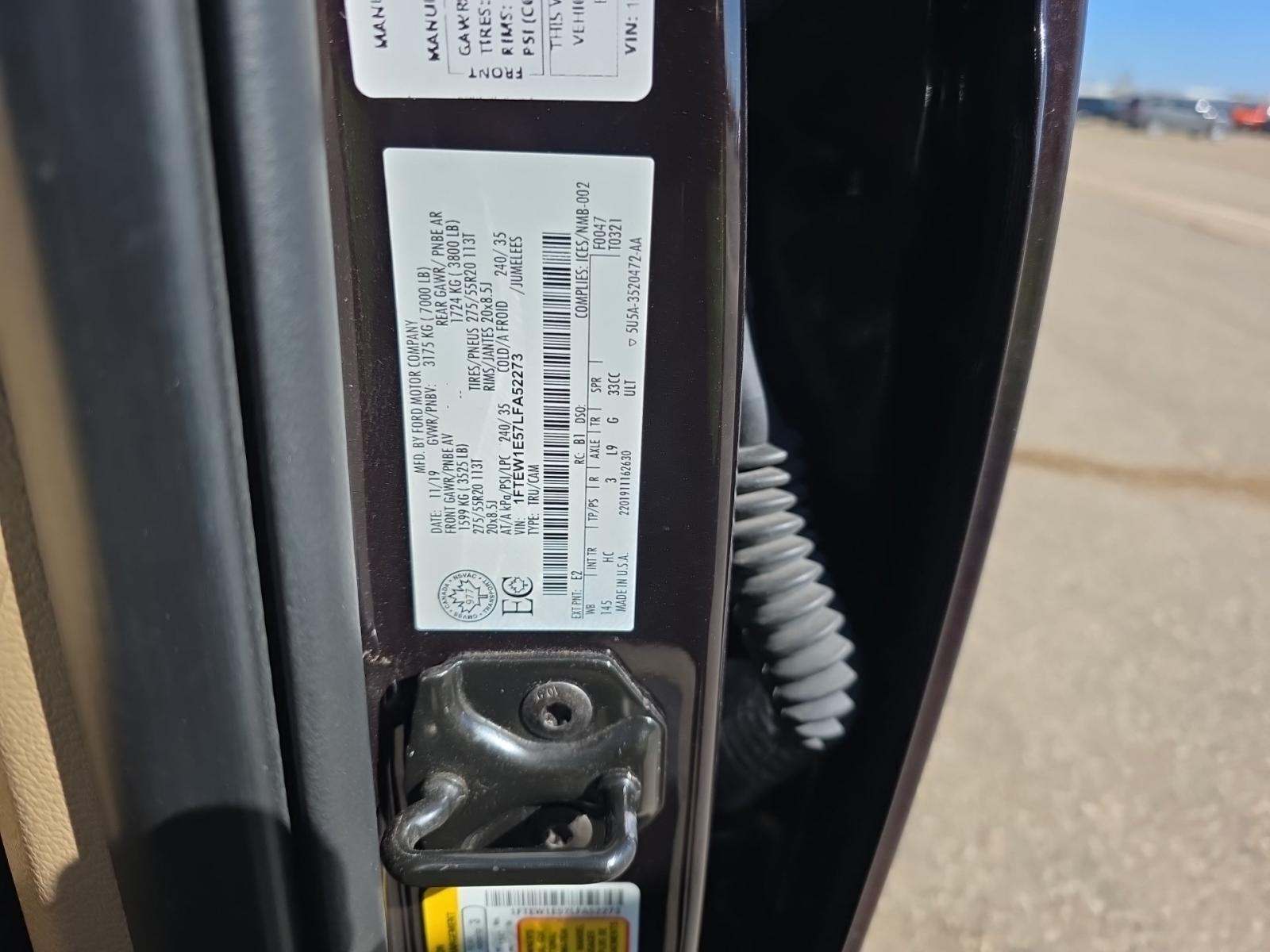 2020 Ford F-150 Lariat AWD