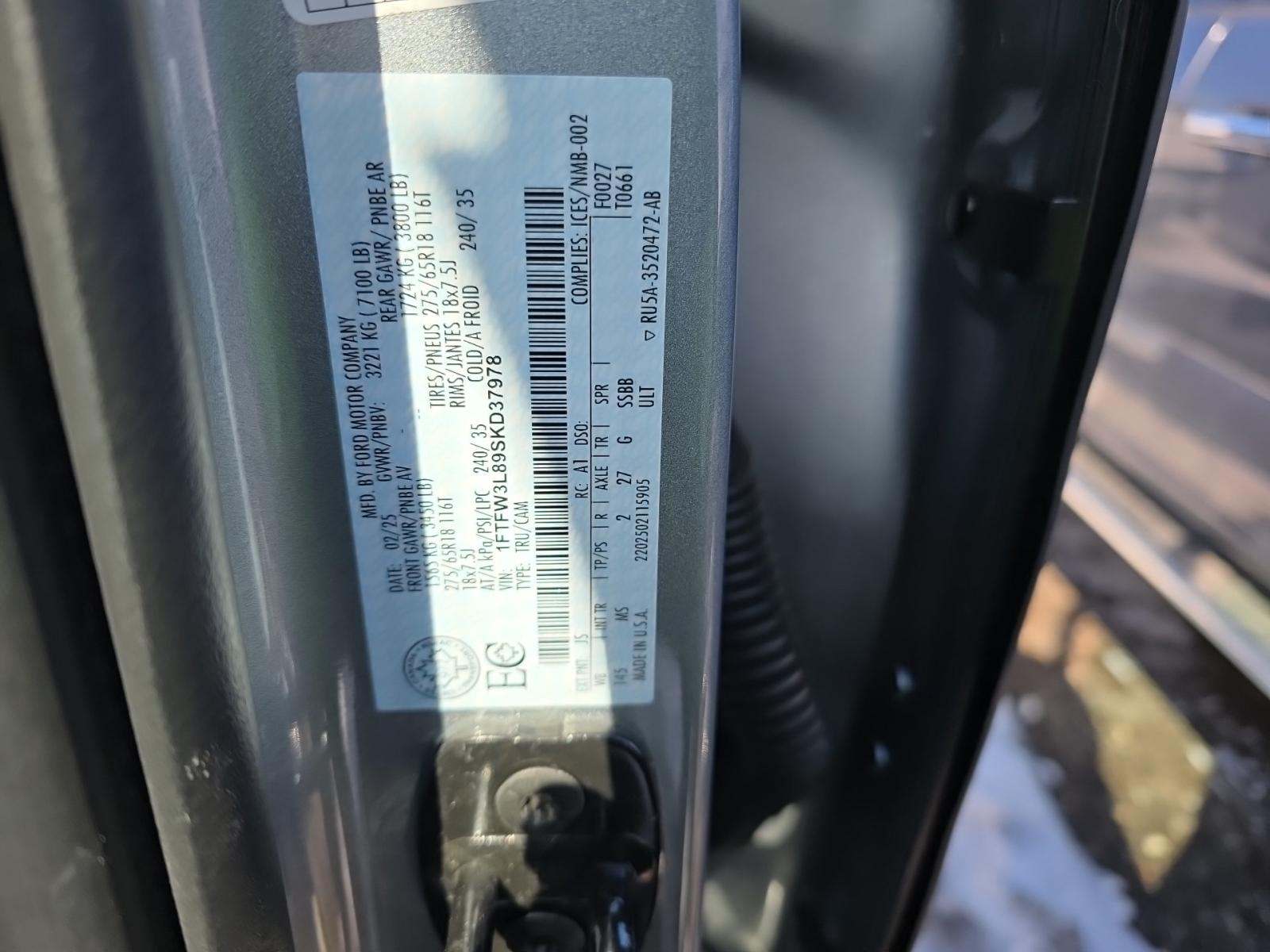 2025 Ford F-150 XLT AWD