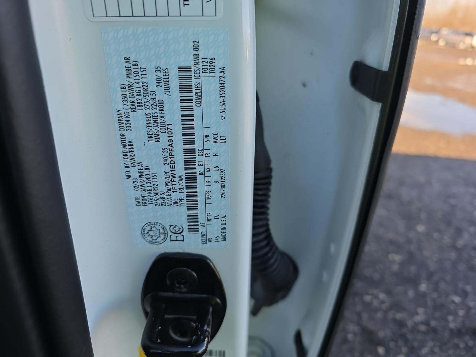 2023 Ford F-150 Hybrid Limited AWD