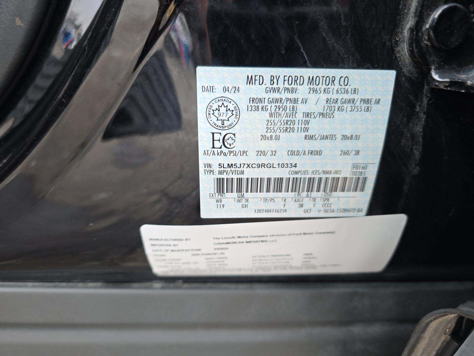 2024 Lincoln Aviator Reserve AWD