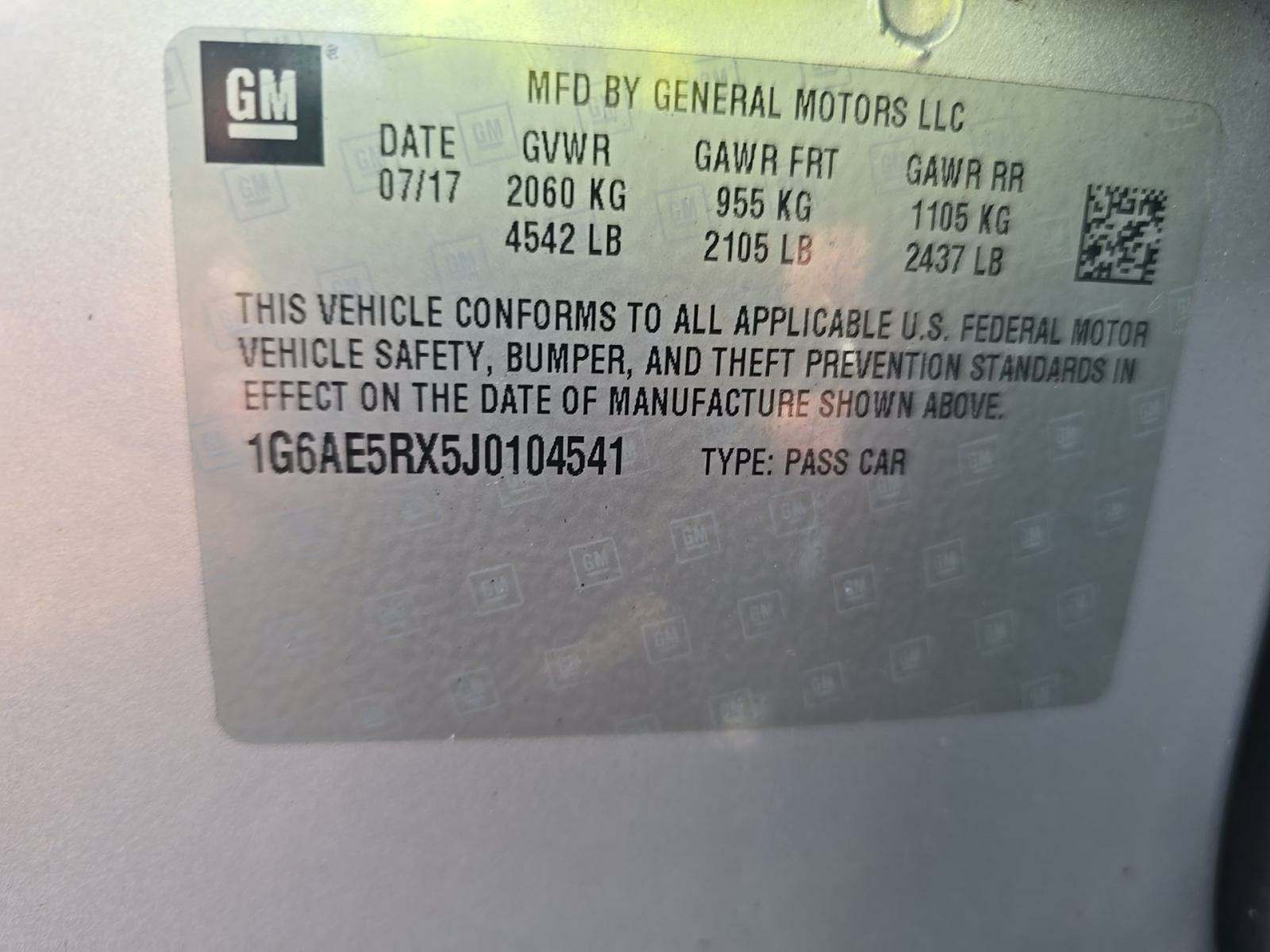 2018 Cadillac ATS Base AWD